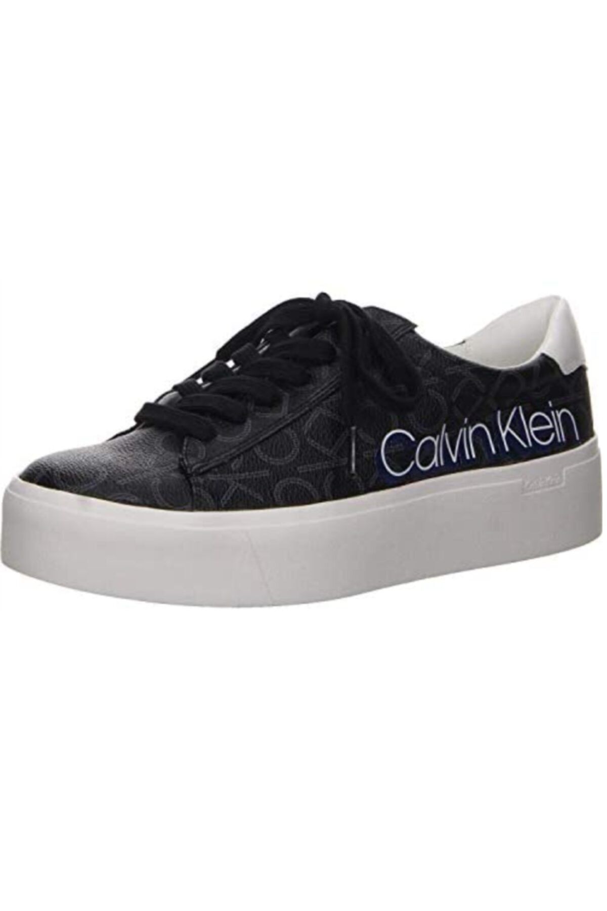 Calvin Klein Kadın Siyah Bağcıklı Spor Ayakkabı