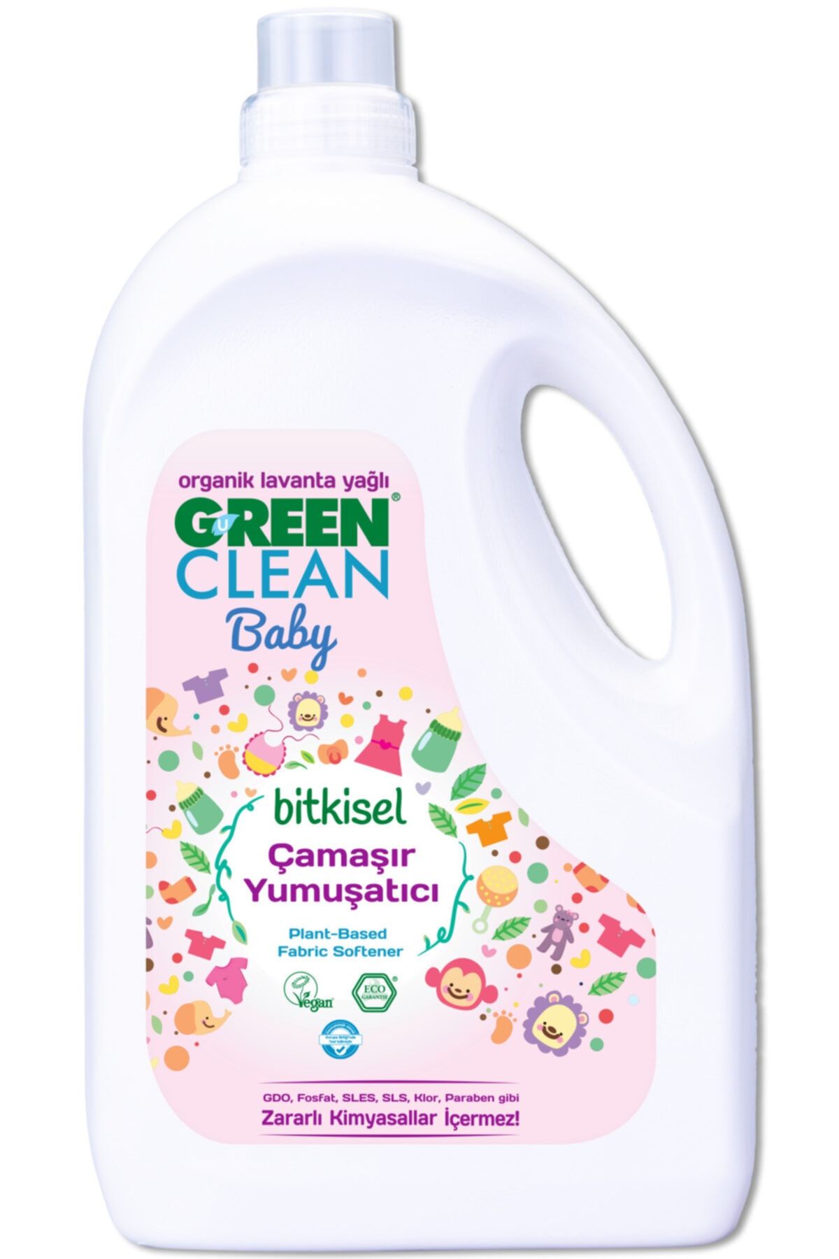 Green Clean Baby Bitkisel Çamaşır Yumuşatıcı Organik Lavanta Yağlı 2,75 lt