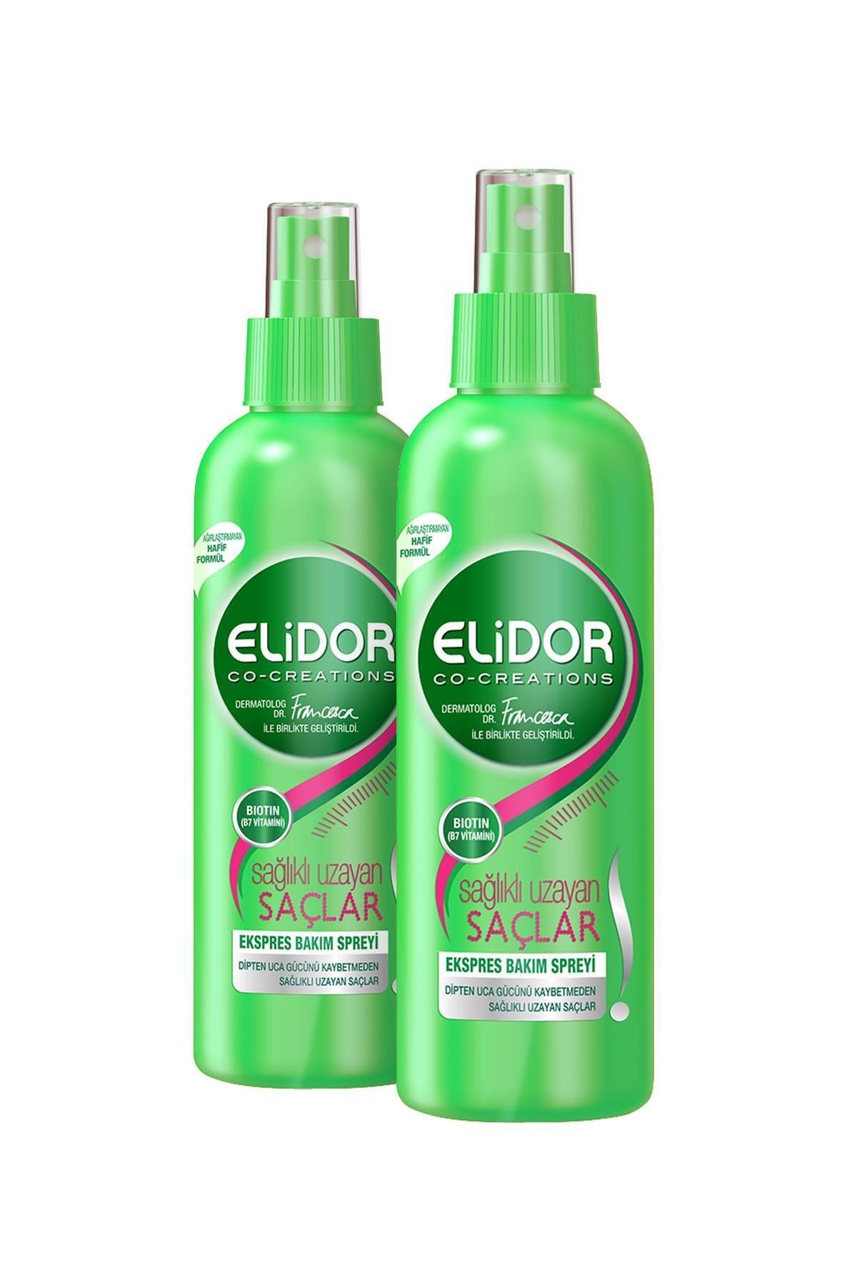 Elidor Sağlıklı Uzayan Saçlar Sıvı Saç Kremi 210 ml x2