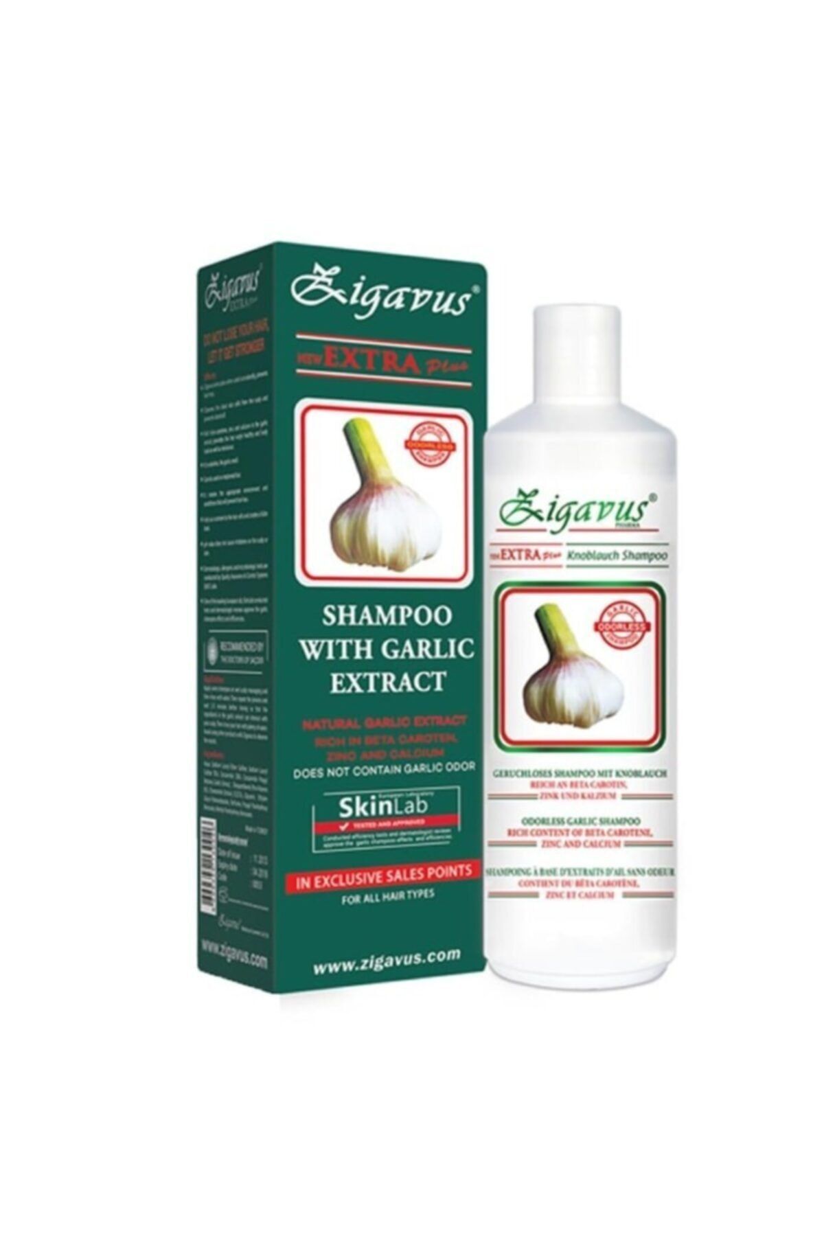 Zigavus Extra Plus Sarımsaklı Şampuan 450 ml