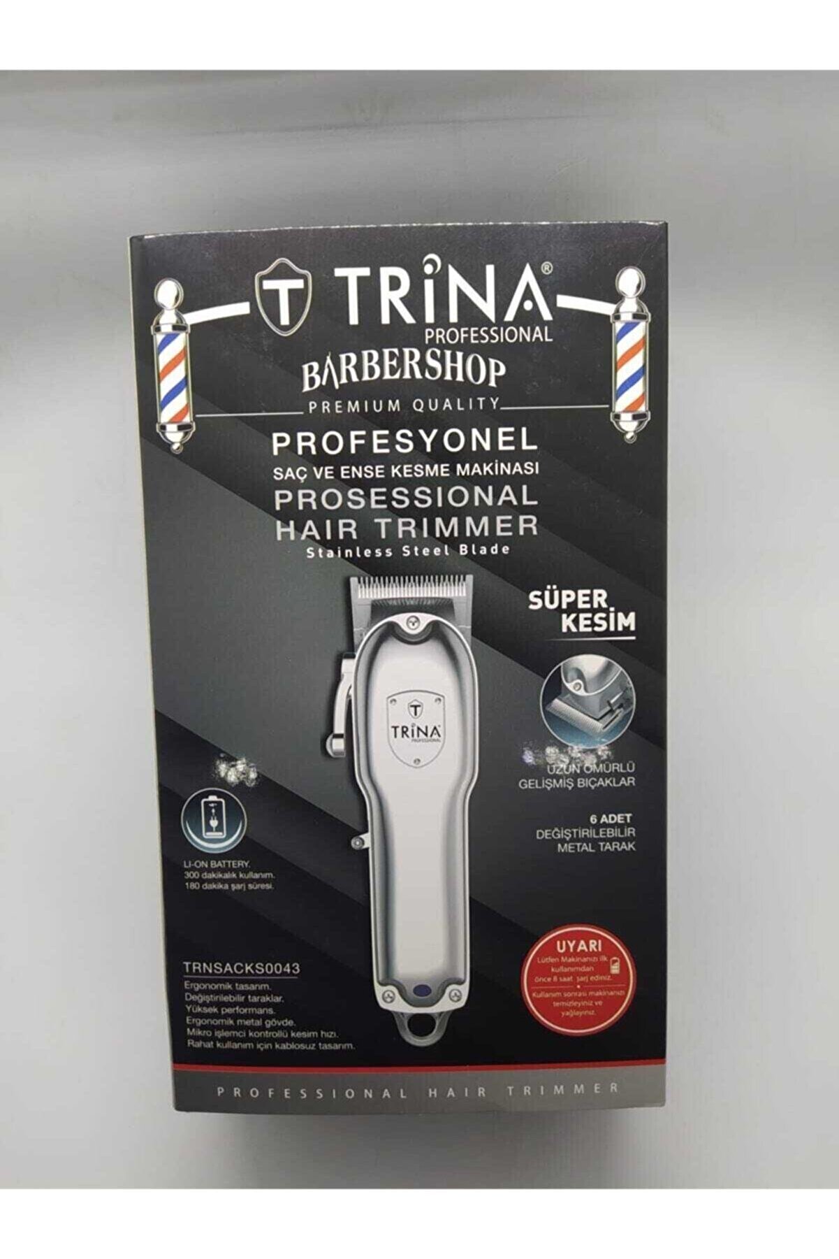 Trina Profesyonel Saç Kesim Makinesı Trnsacks0043