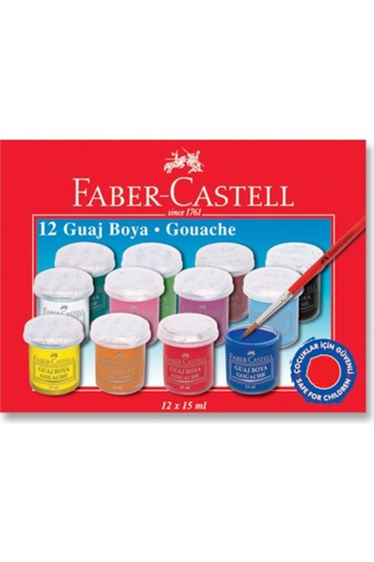 Faber Castell Guaj Boya 12'li