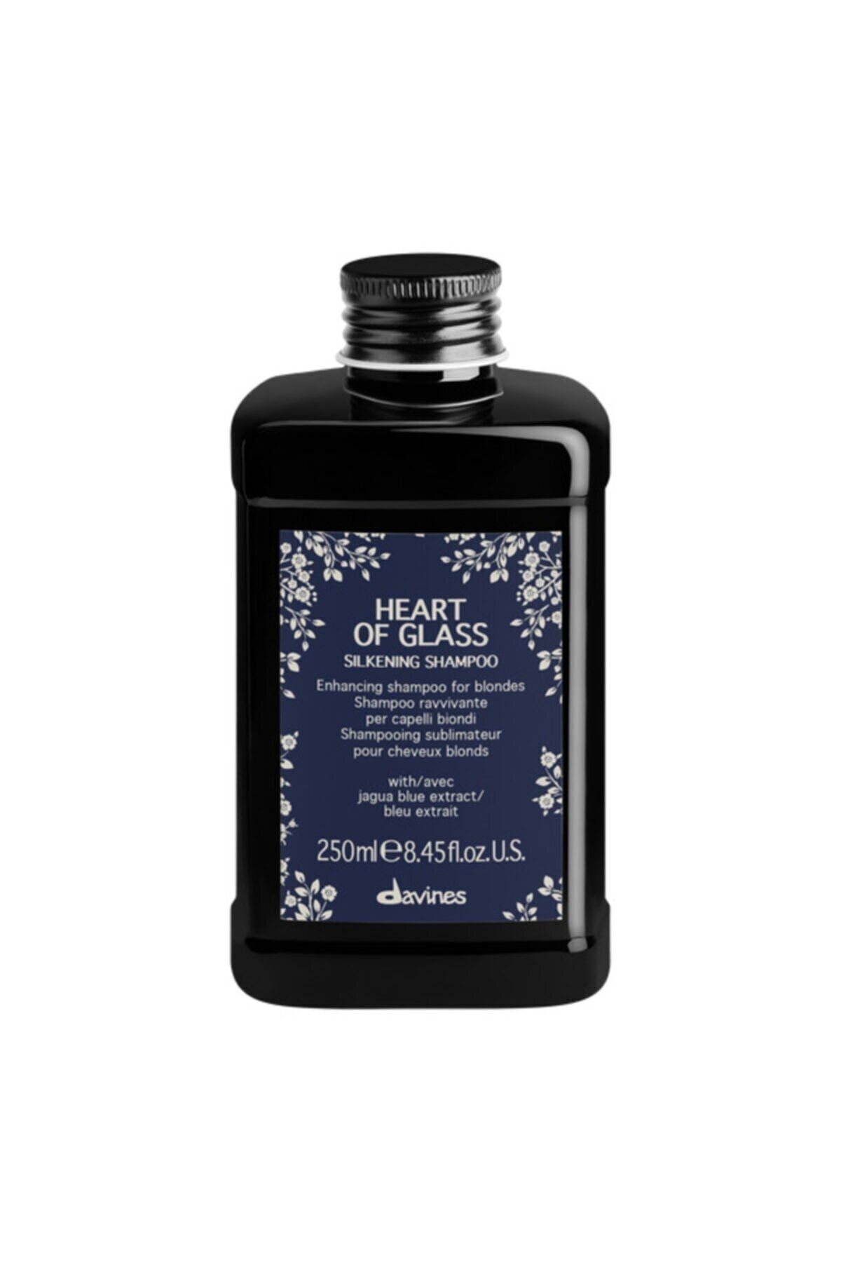 Davines Heart Of Glass Silkening Shampoo - Sarı Saçlara Özel Şampuan 250 ml