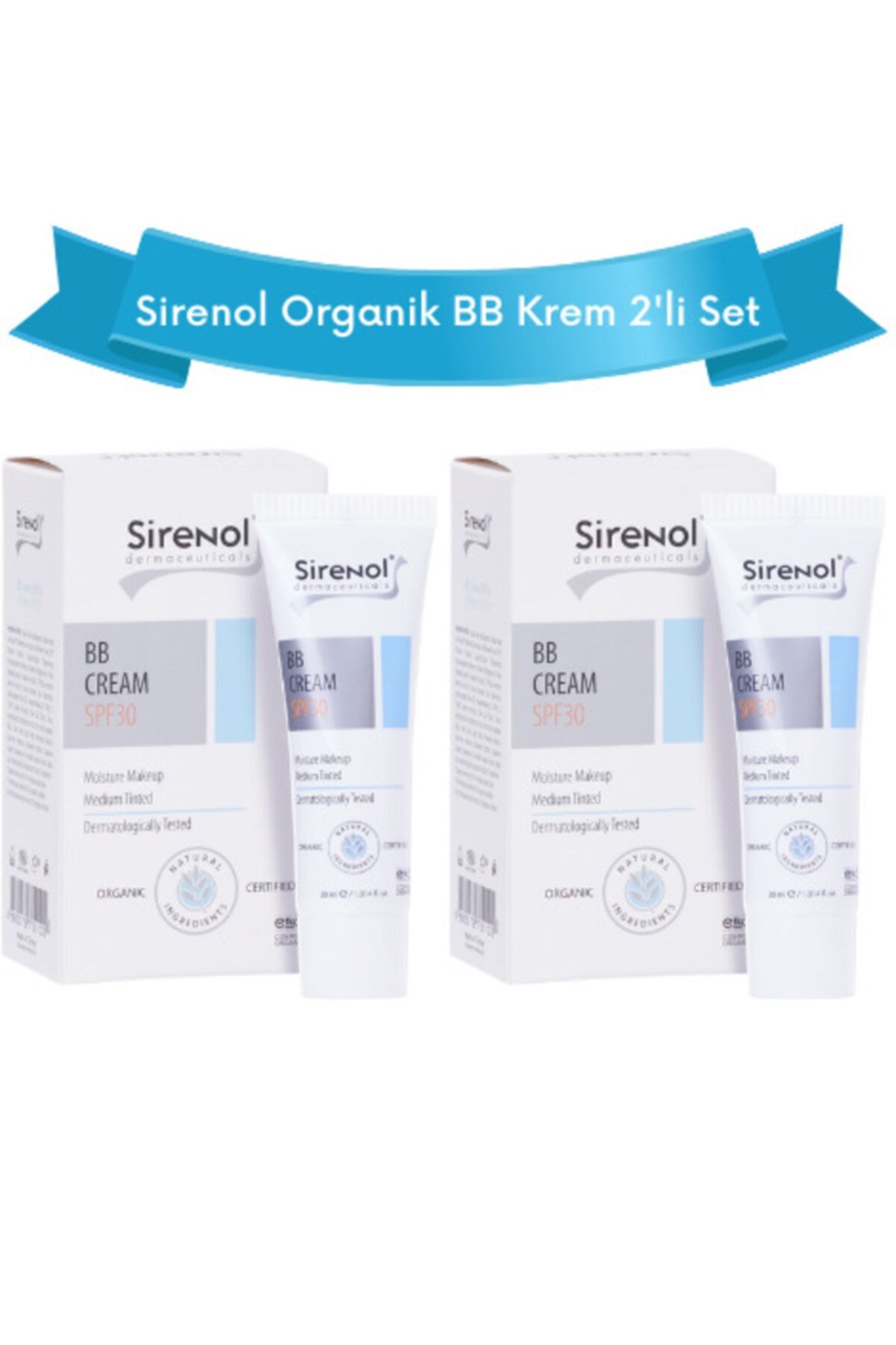 Sirenol Organik Bb Krem 2'li Set