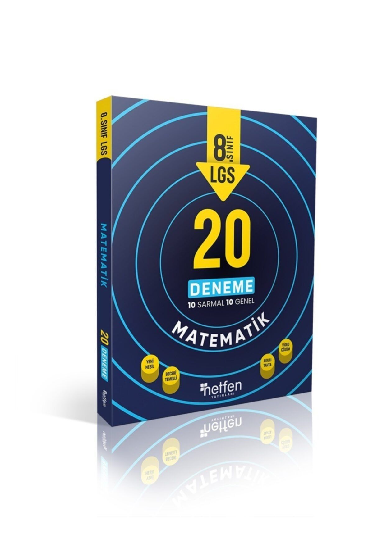 Netfen Yayınları 8. Sınıf LGS Matematik 20 Deneme / Kolektif / Netfen Yayınları / 9786057666314