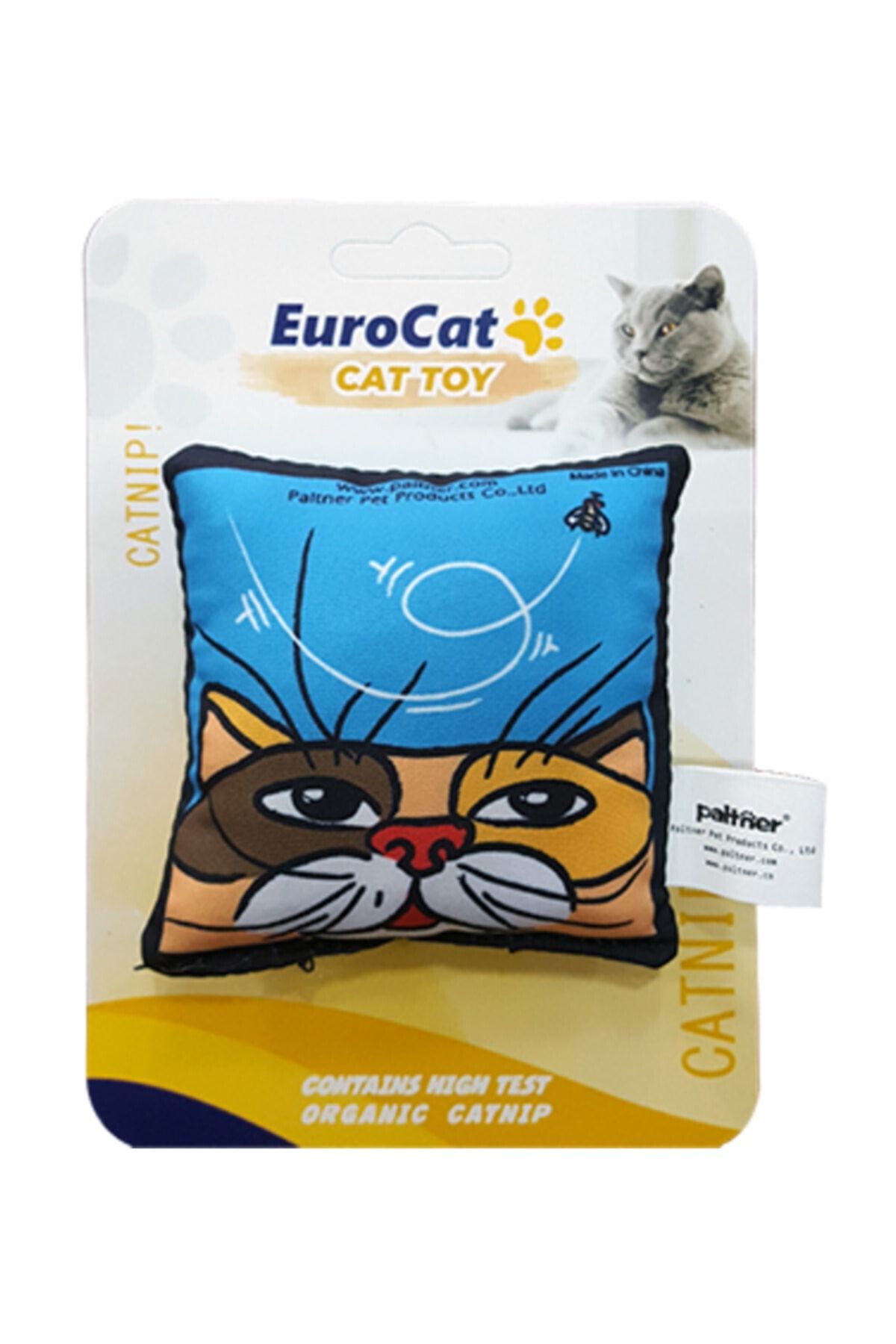 Eurocat Mavi Yastık Kedi Oyuncağı