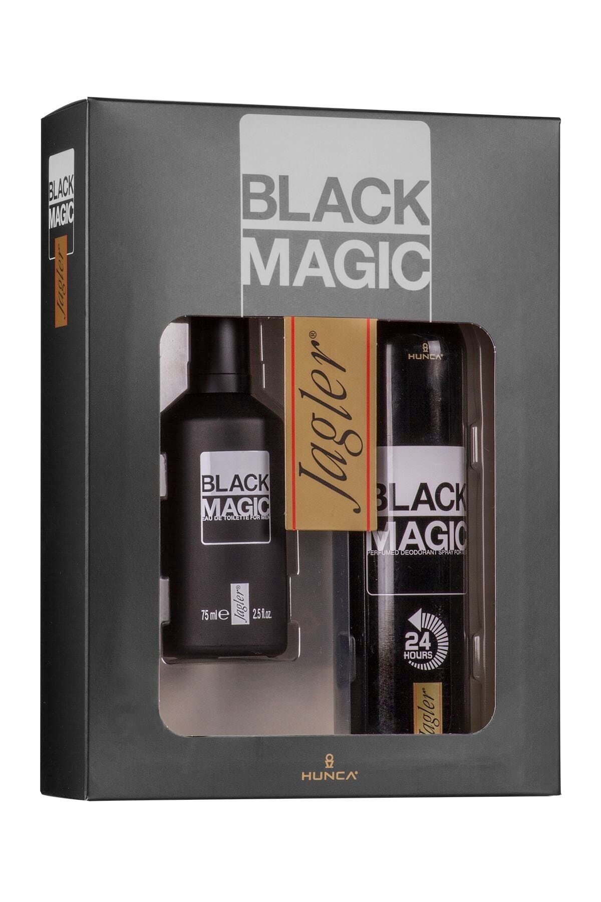 Jagler Black Magic 75 ml Edt+125 ml Deo Erkek Parfüm Seti