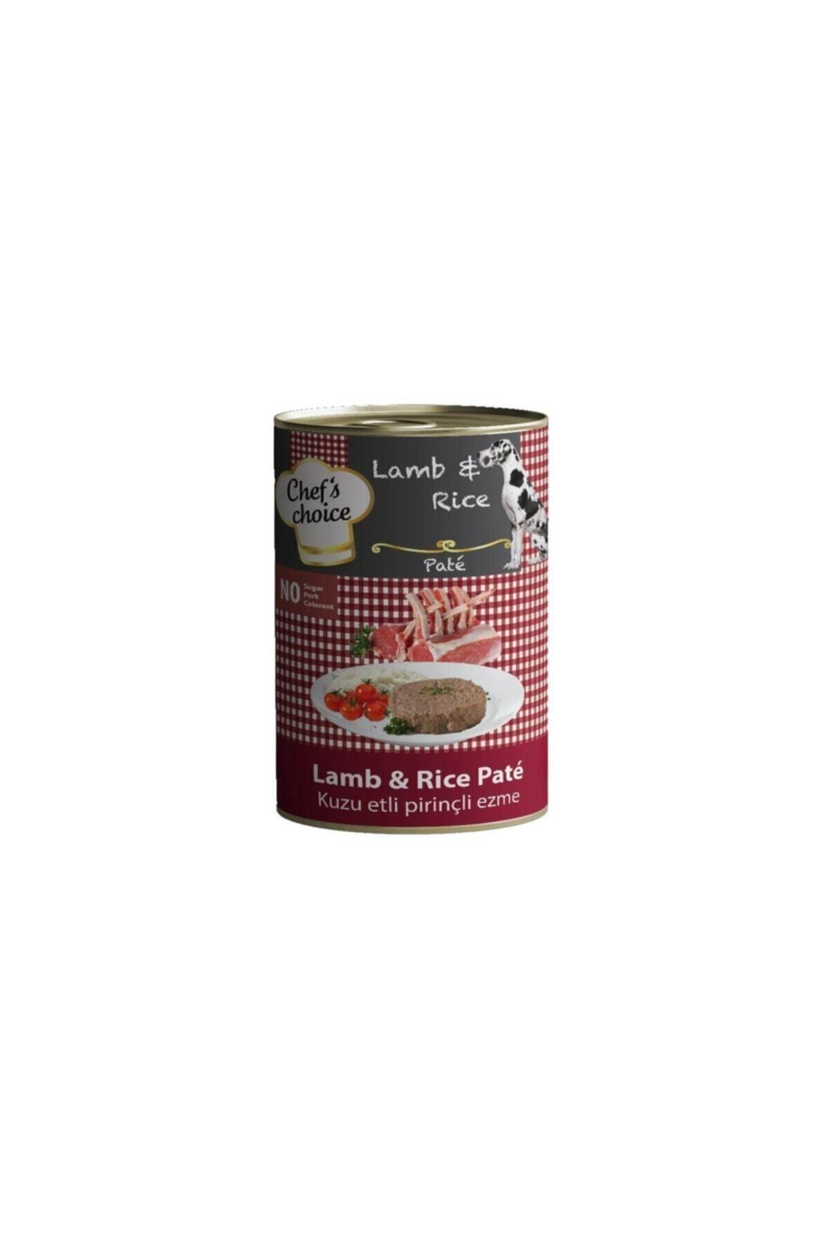 Chefs Choice Kuzulu Pirinçli Köpek Konserve Maması 400 gr