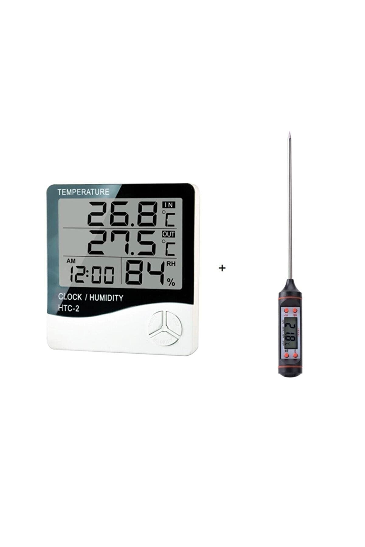 Genel Markalar Dijital Termometre Higrometre Bebek Odası Banyo Daldırmalı Termometre