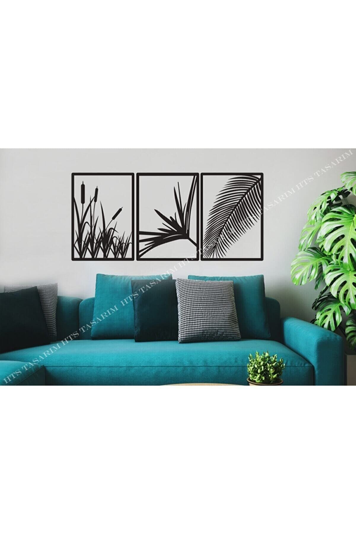 HTS TASARIM Sazlık Duvar Tablosu 50x96cm Ahşap Dekoratif Modern Duvar HTS TASARIM Sazlık Duvar Tablosu 50x96cm Ahşap Dekoratif Modern Duvar
