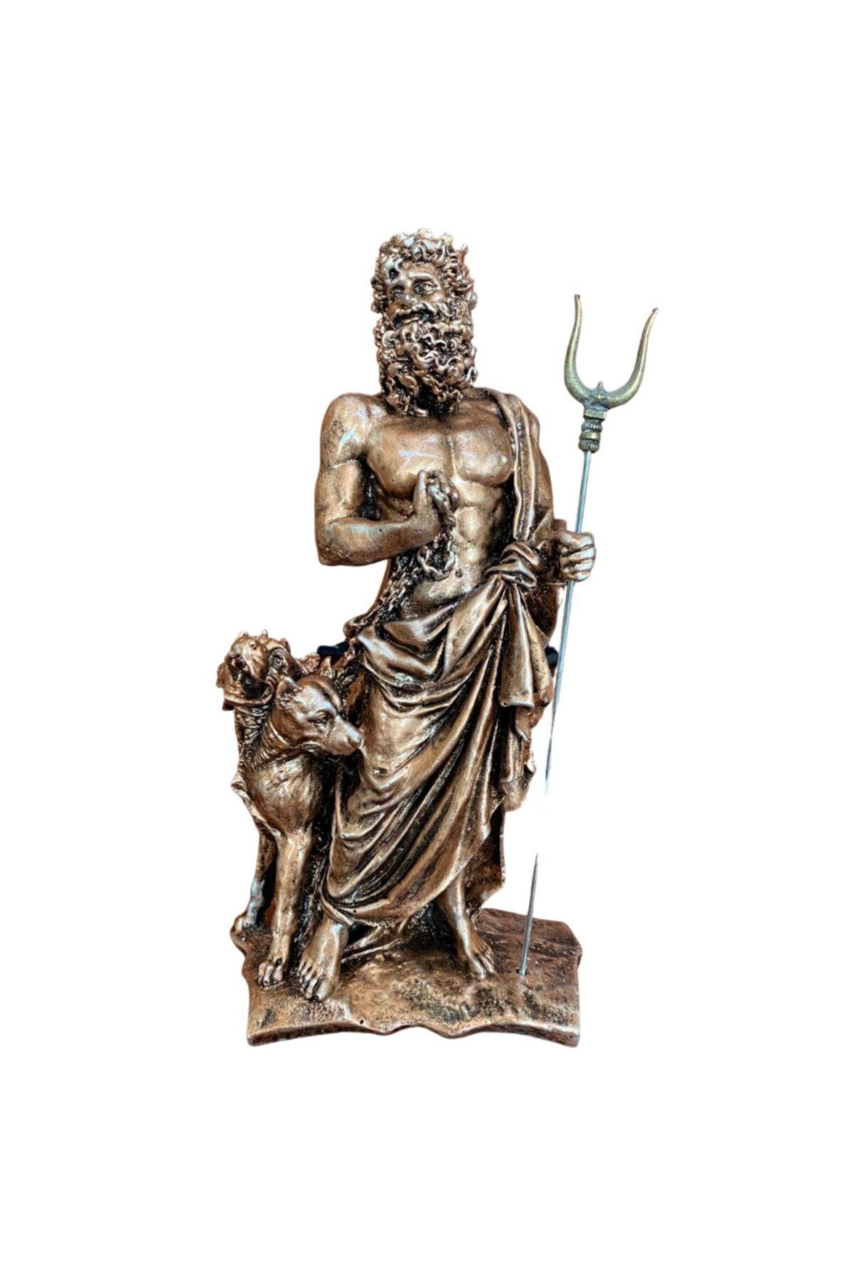 ArtemisDükkan Hades Heykeli Yeraltı Tanrısı 27 Cm