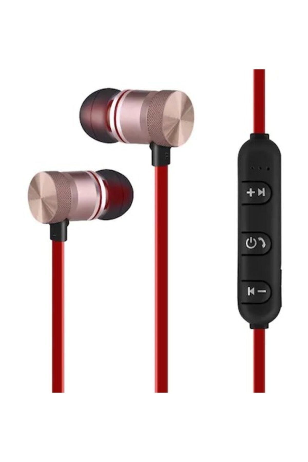 Accessories Mıknatıslı Mikrofonlu Kablosuz Bluetooth Kulaklık 4.1