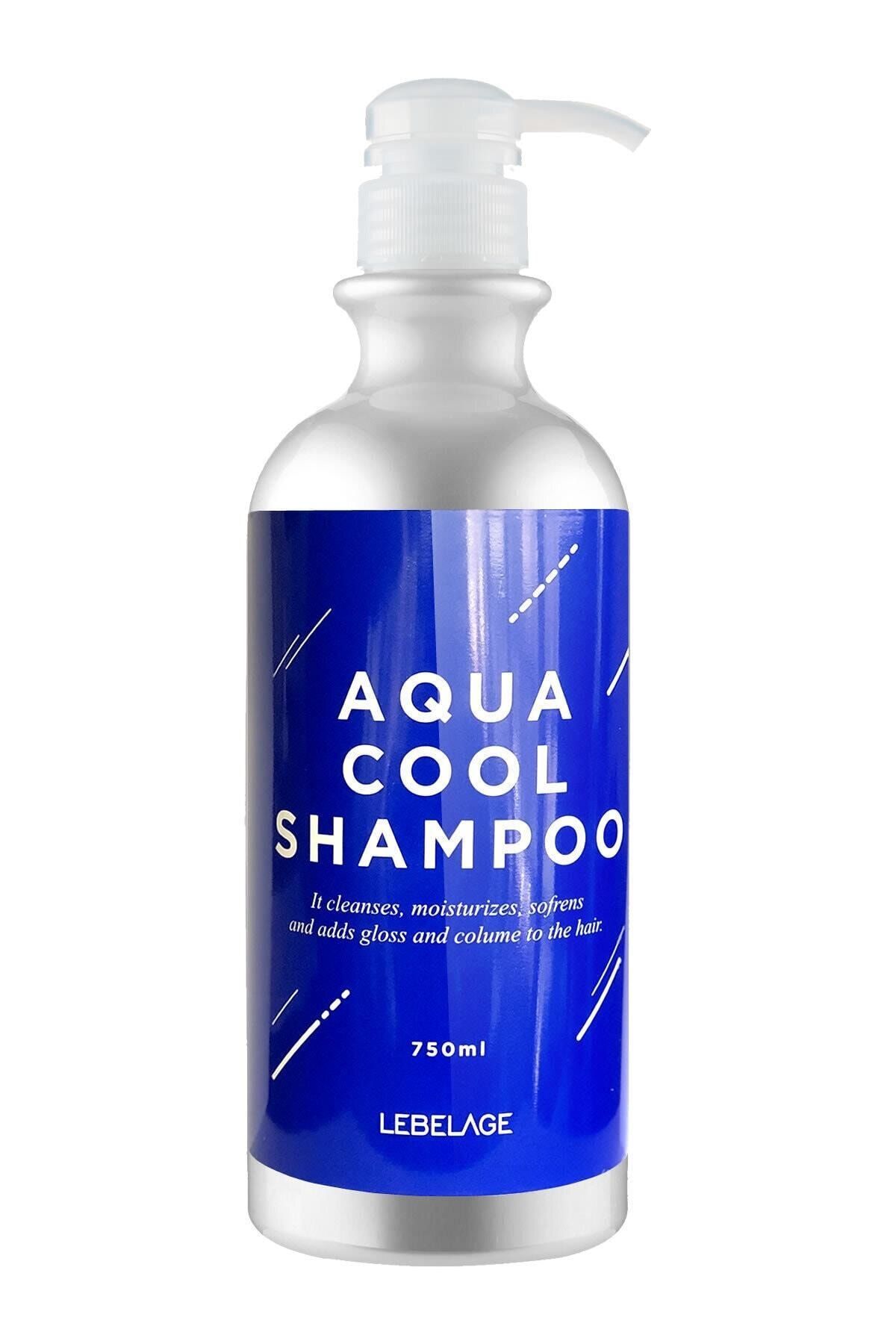 LEBELAGE Yağlı ve Kepekli Saçlara Özel Tazeleyici ve Arındırıcı Aqua Cool Mentollü Şampuan