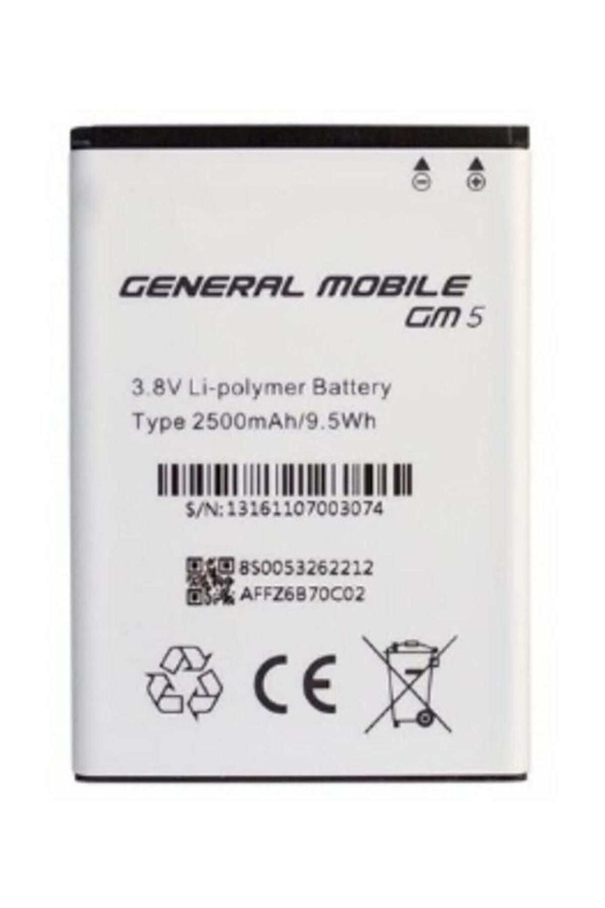 General Mobile Gm5 Batarya Pil