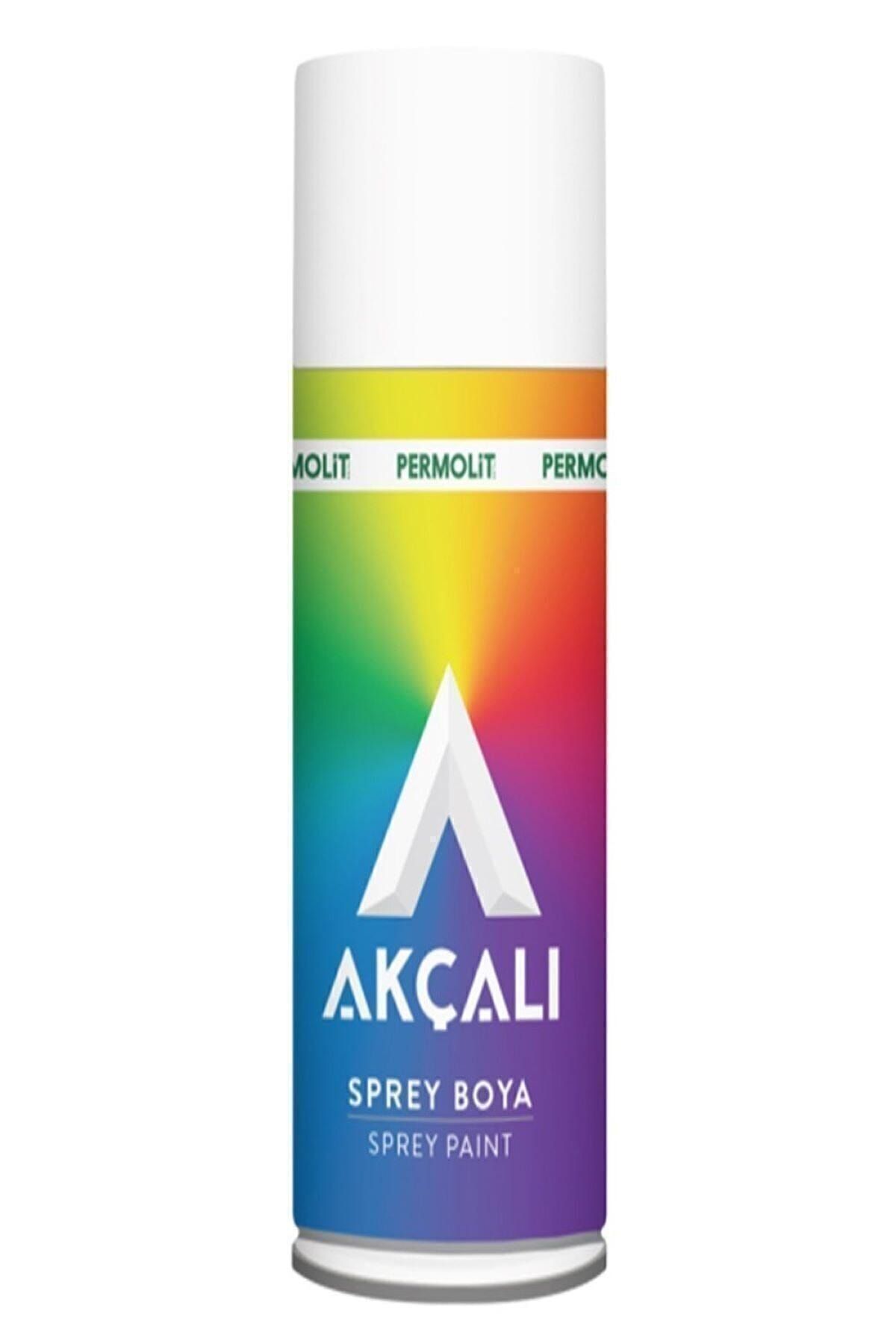 Akçalı 301 Sprey Boya 400 Ml. Beyaz - Parlak Beyaz