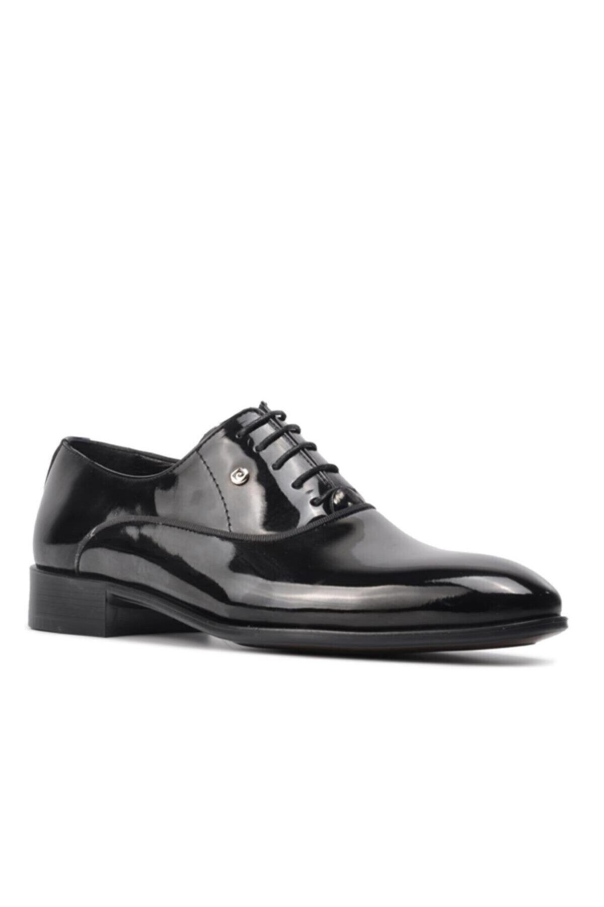 Pierre Cardin Erkek Siyah Rugan Klasik Ayakkabı