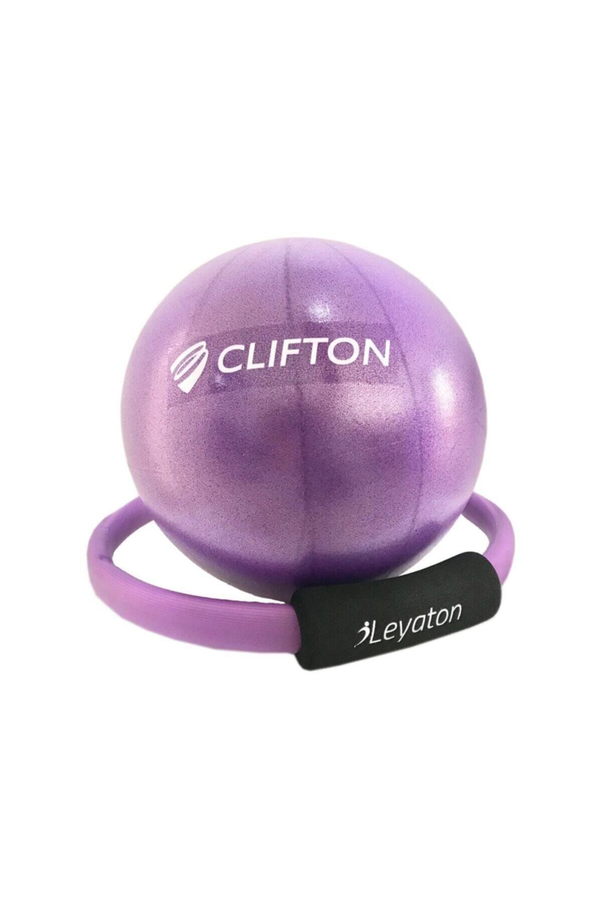 Clifton Yoga Pilates Çemberi Mor  Clifton 25 cm Mor Renk Pilates Topu
