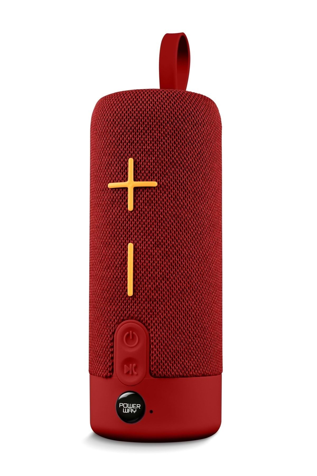 Powerway Xpose Hoparlör Kablosuz Bluetooth Speaker Ses Bombası Radyo Aux Sd Kart Usb Çoklu Bağlantı Kırmızı
