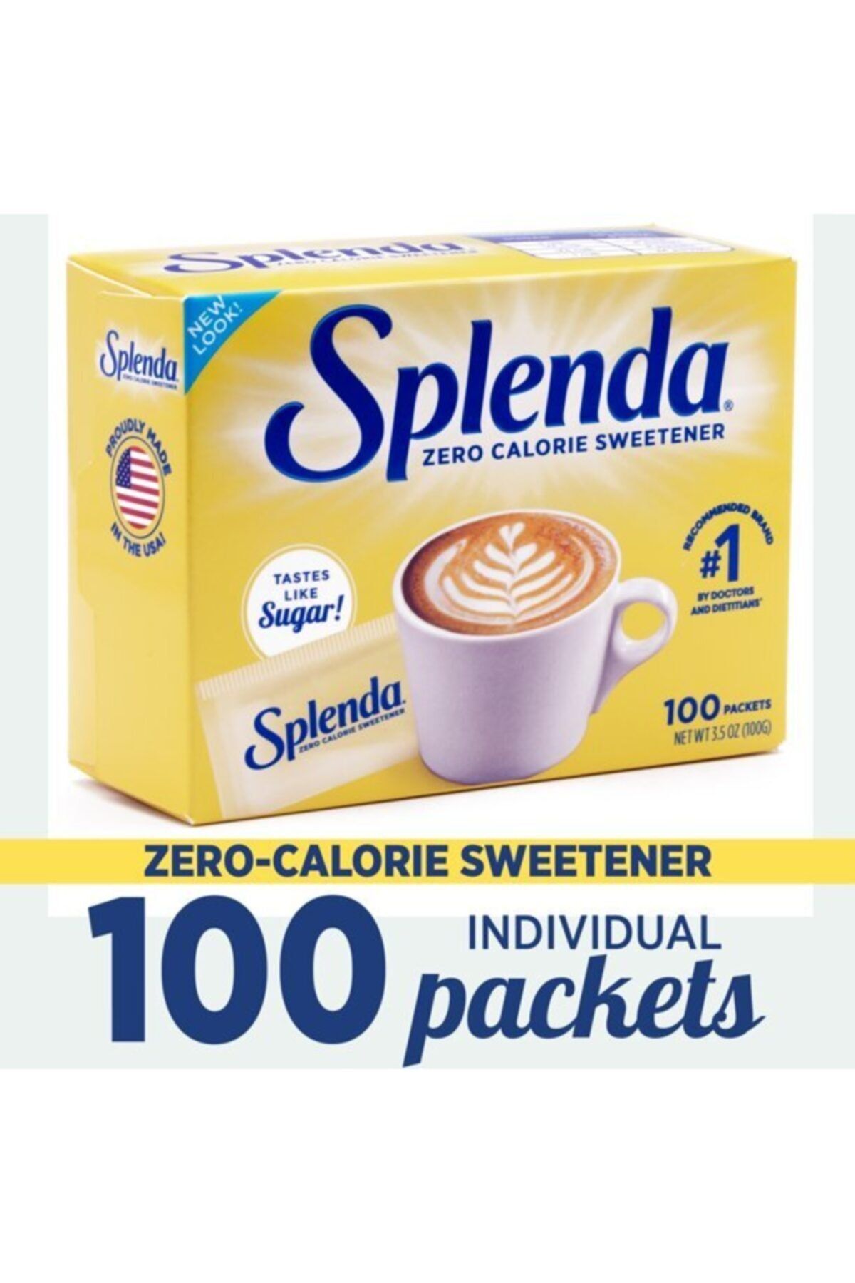 Splenda Zero Calorie Tatlandırıcı 100 Paket