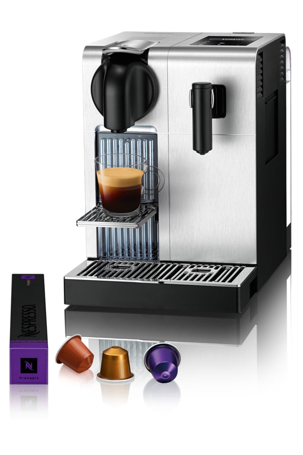 Nespresso F456 Silver Lattissima Pro Kapsüllü Kahve Makinesi
