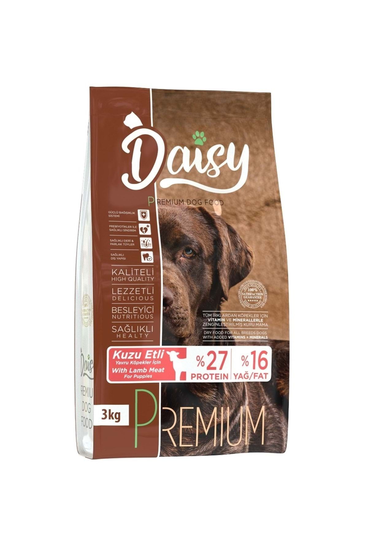 Daisy Premium Kuzu Etli Yavru Köpek Maması 3 Kg