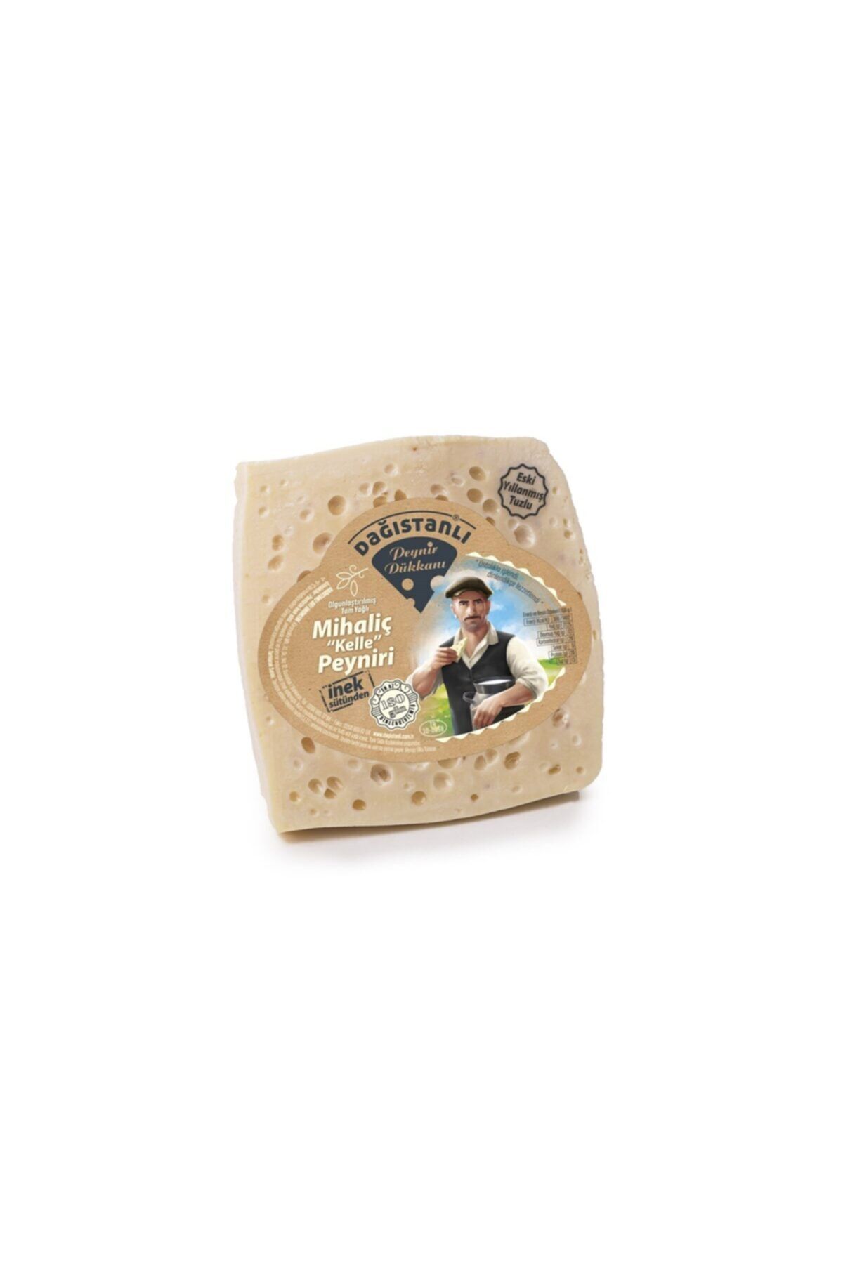 Dağıstanlı Özel Mihaliç (KELLE) Peyniri Bahar Sütünden Eski Yıllanmış Tuzlu 1000gr