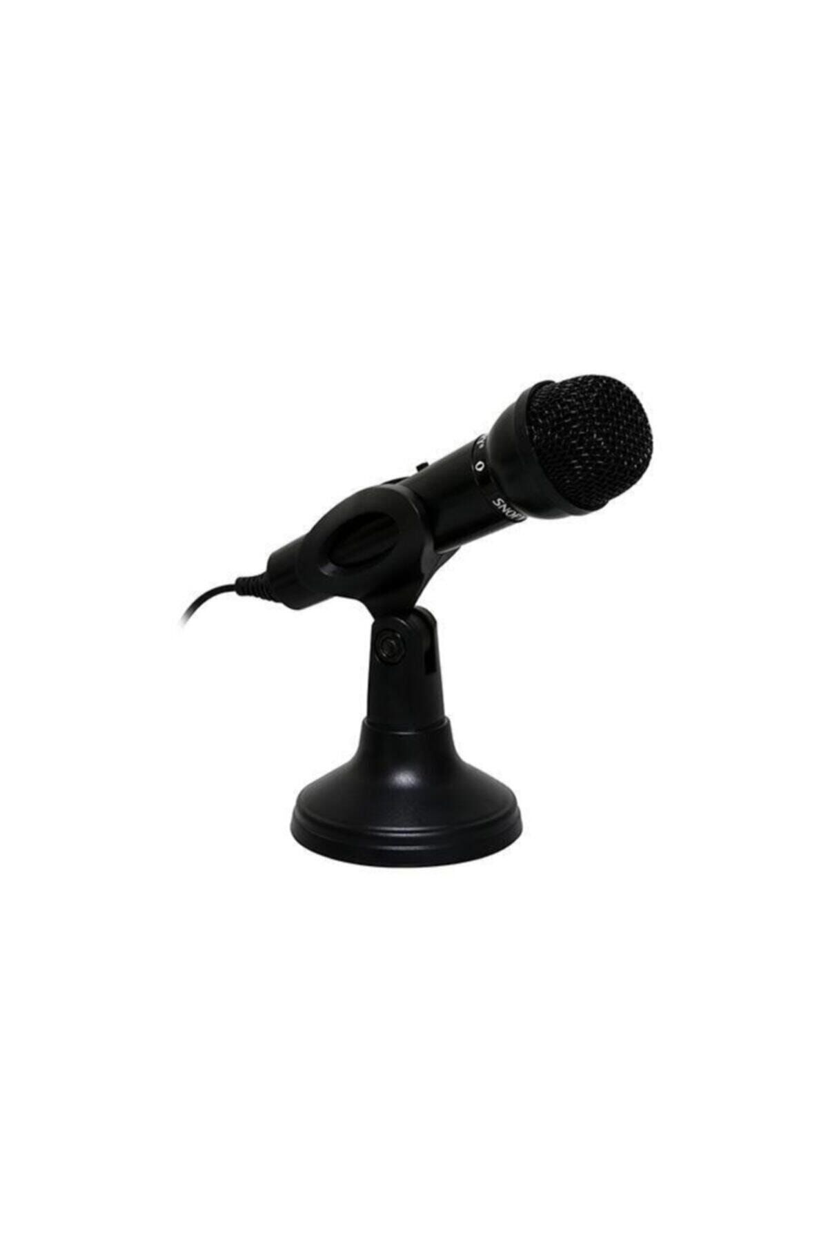 Snopy Mikrofon Bilgisayar Için Sn-140m Siyah Masaüstü Mikrofon