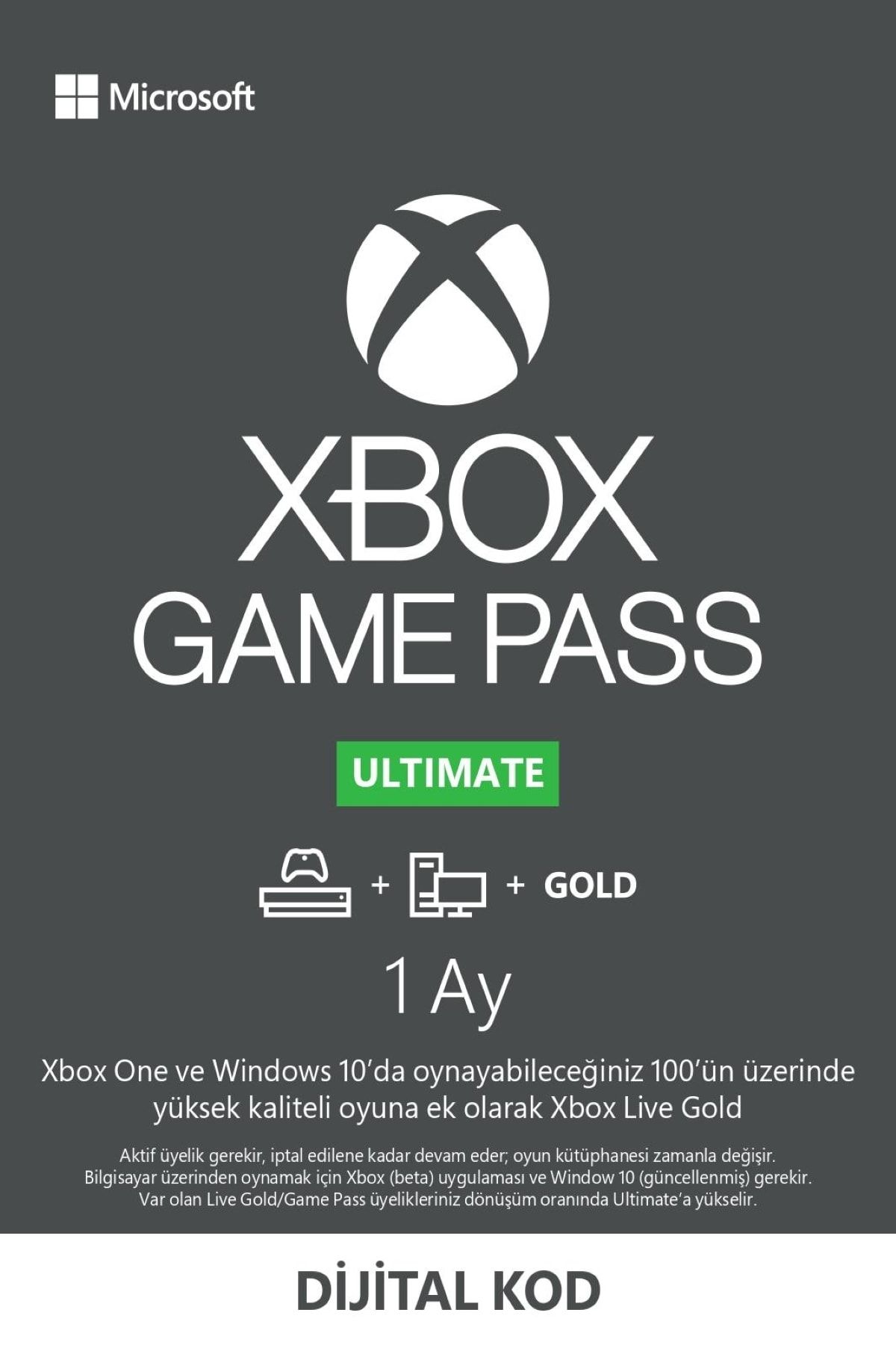 Microsoft Xbox Game Pass Ultimate - 1 Ay