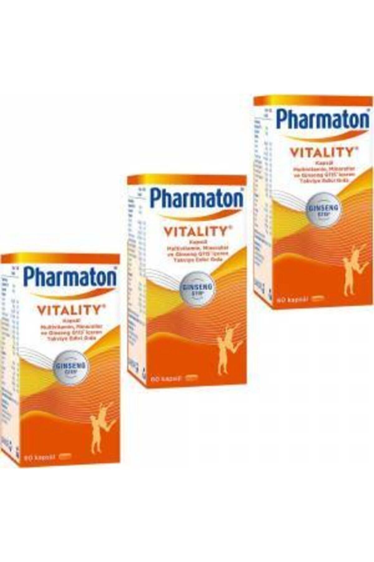 Pharmaton Vitality 30 Tablet (3 ADET)