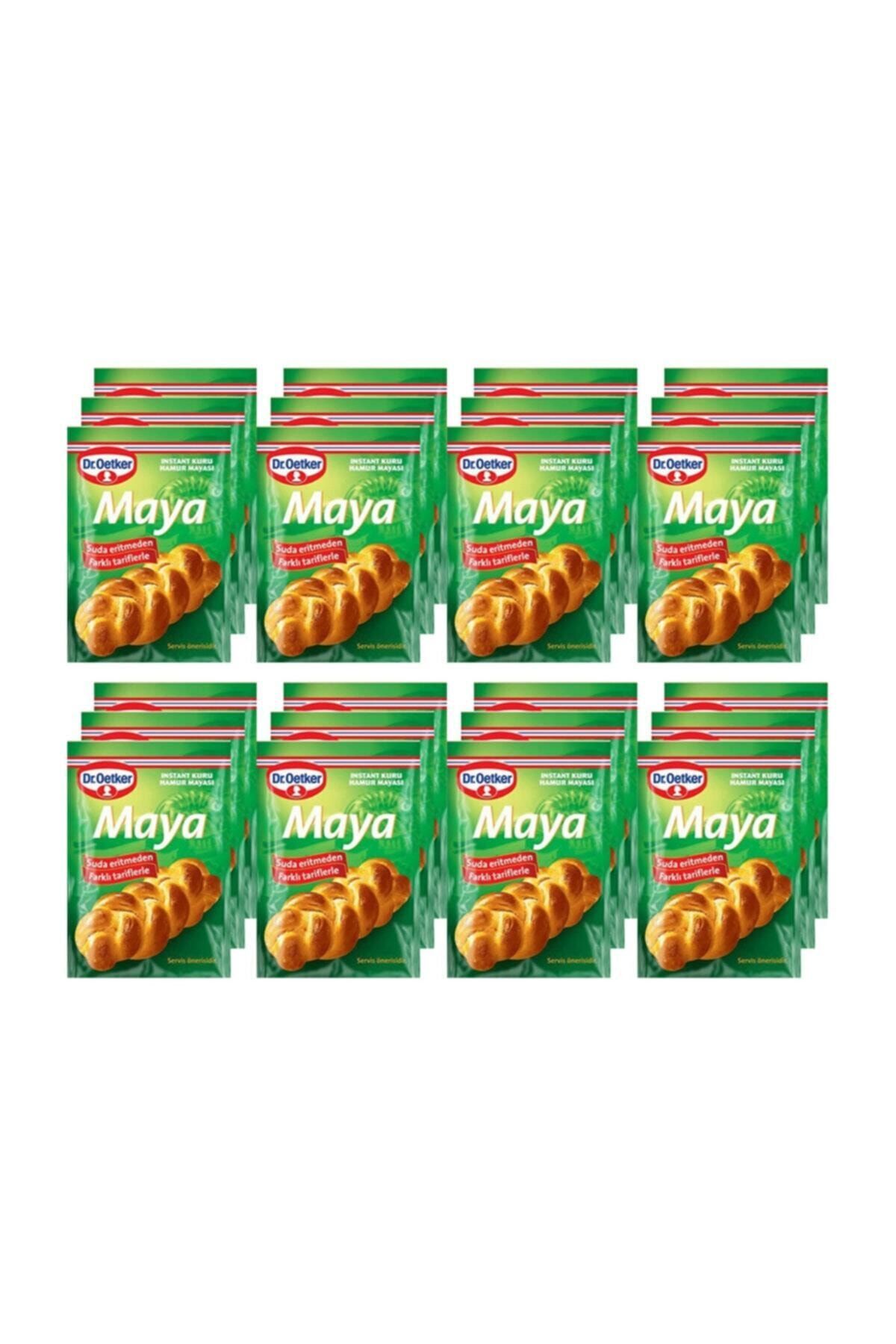 Dr. Oetker Instant Kuru Maya 10 gr X 24 Paket