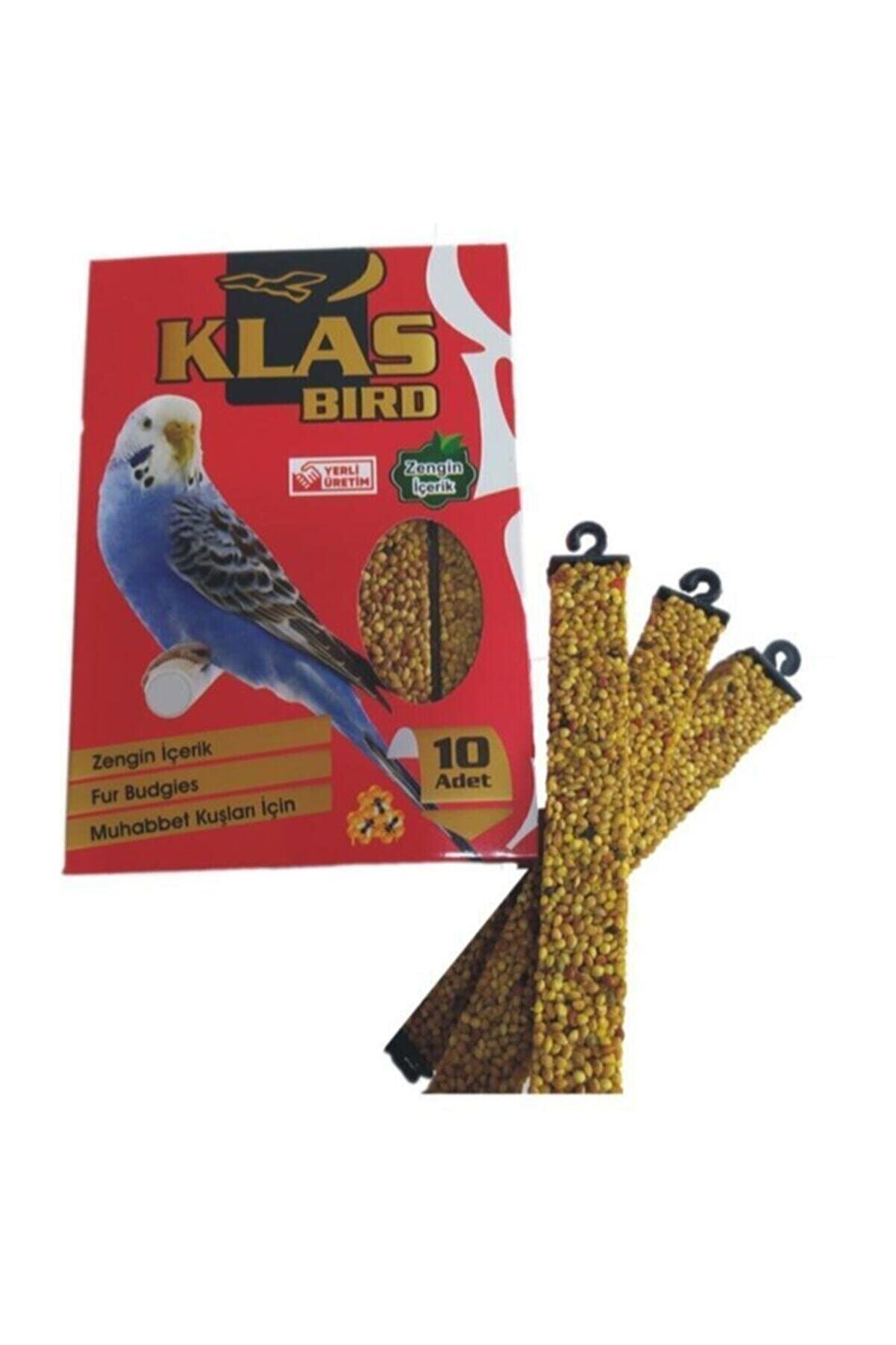Klass Klas Bird Muhabbet Kuşu Krakeri Ballı 10'lu Paket