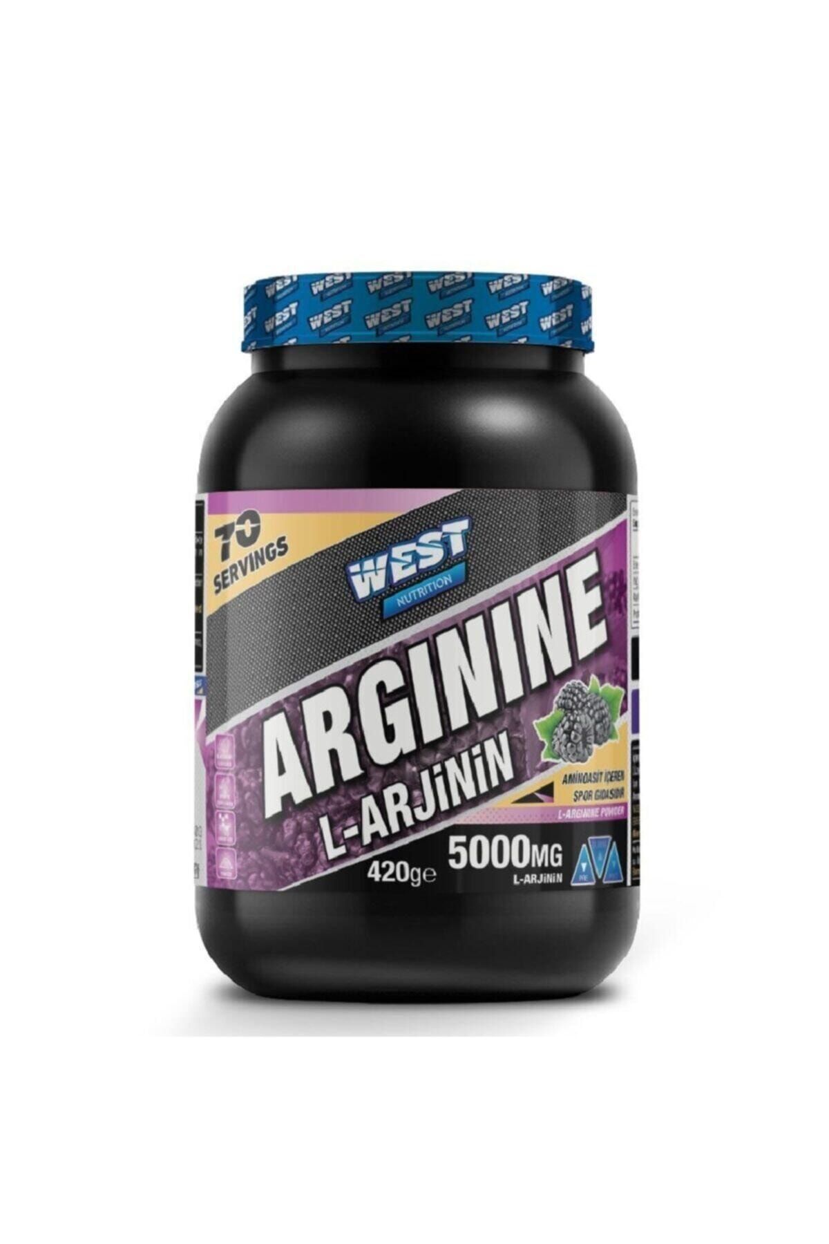 West Nutrition L-arginine L-arjinin Böğürtlen Aromalı 420 gr