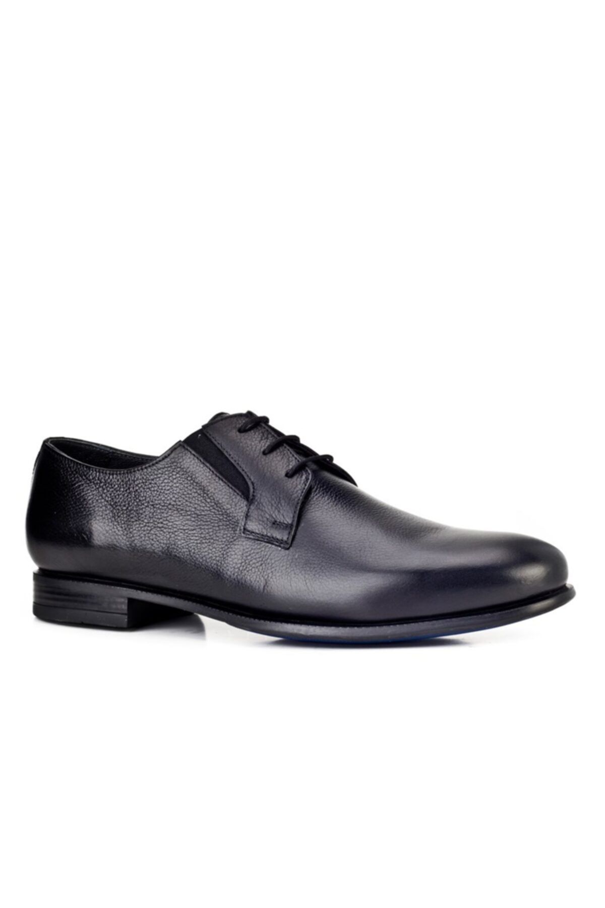 Cabani Hakiki Deri Siyah Bağcıklı Erkek Günlük Ayakkabı