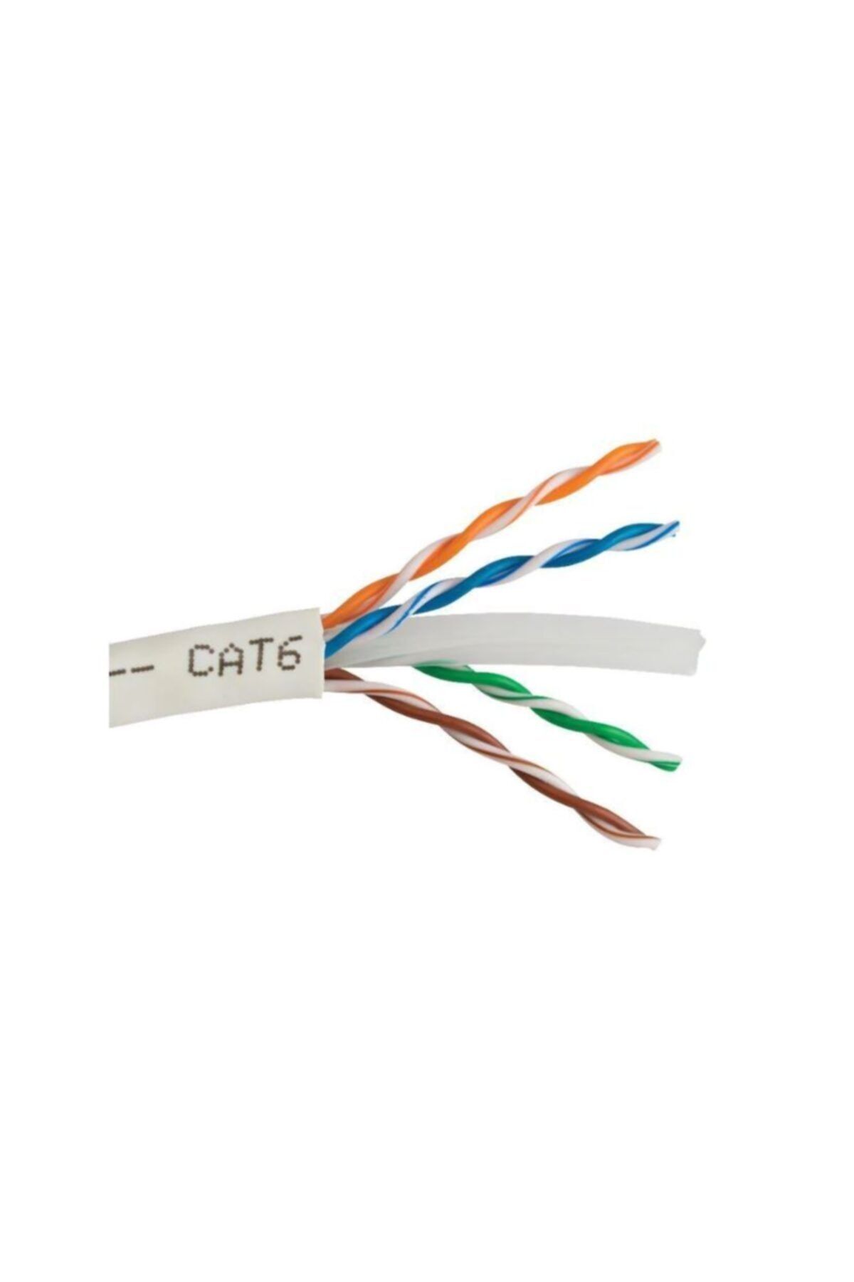 REÇBER Cat 6 Data Kablosu Sl400 U23 U/utp 4x2x23 Awg 100 Metre