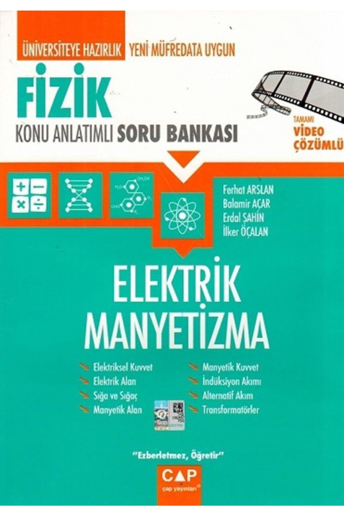 Çap Yayınları Fizik Elektrik Manyetizma Konu Anlatımlı Soru Bankası