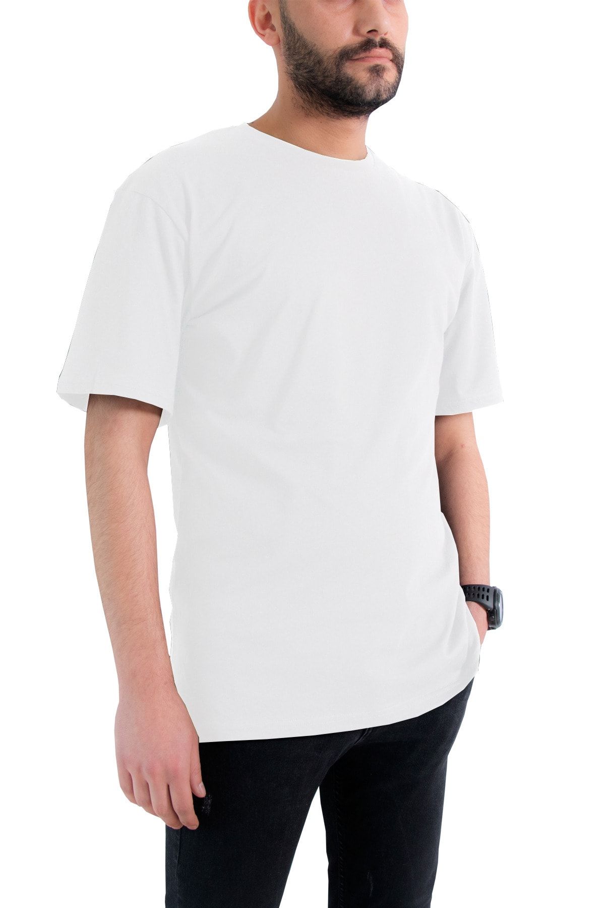 Tshigo Erkek Basic Oversize T-shirt