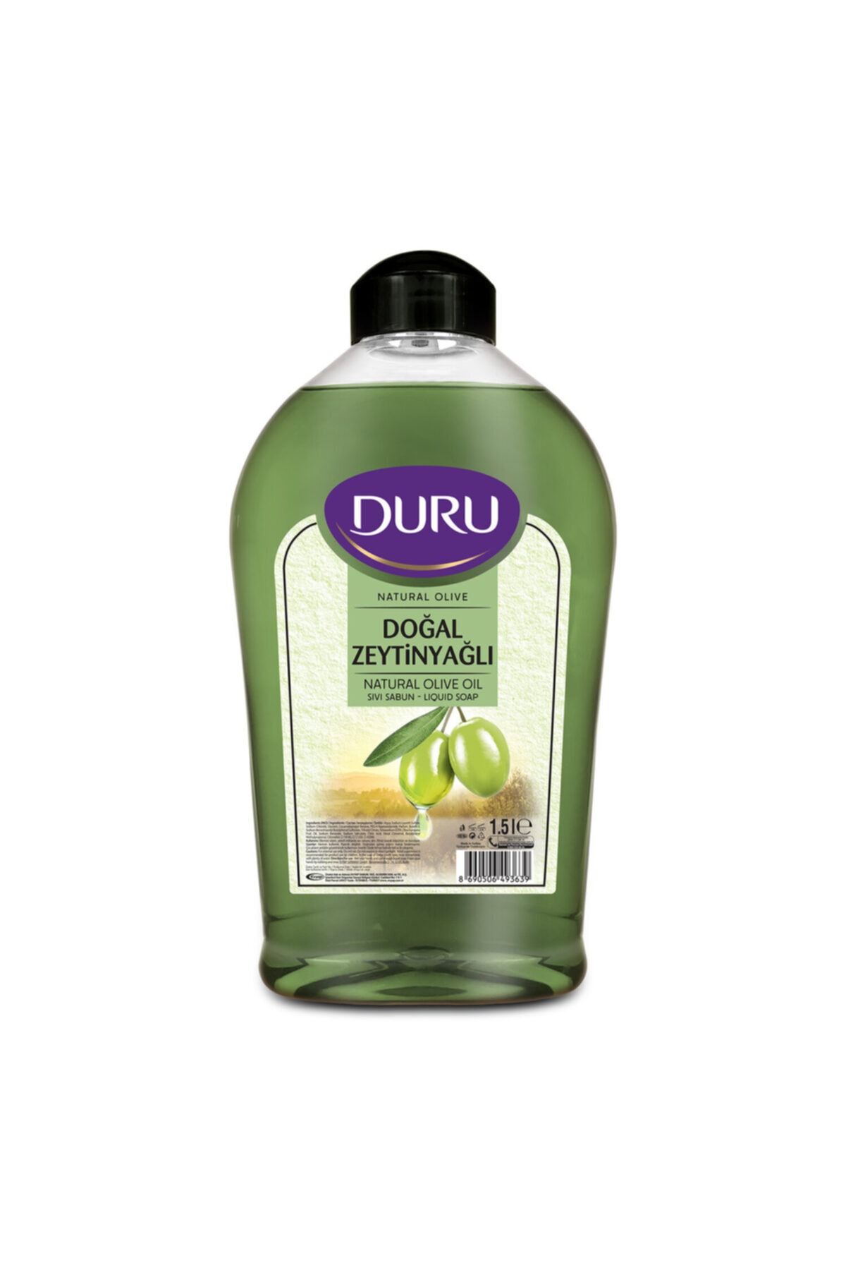 Duru Natural Olive Zeytinyağlı Sıvı Sabun 1500 ml