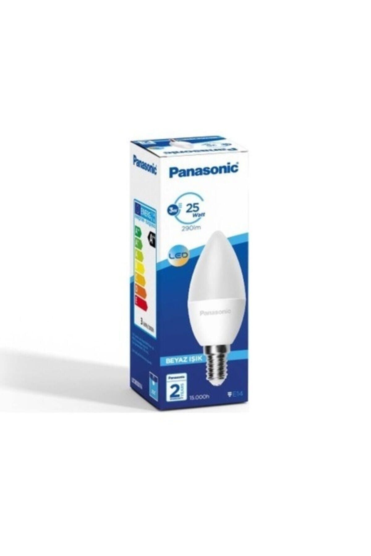 Panasonic 3w-25w E-14 Duylu Beyaz Işık