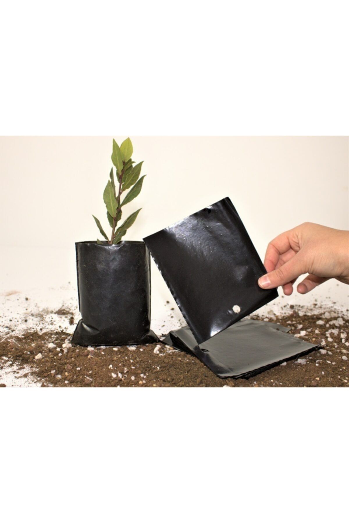Ekodoğa Fide Poşeti 11x13 Cm 50 Adet Fide Torbası Fidan Poşeti Fidan Torbası