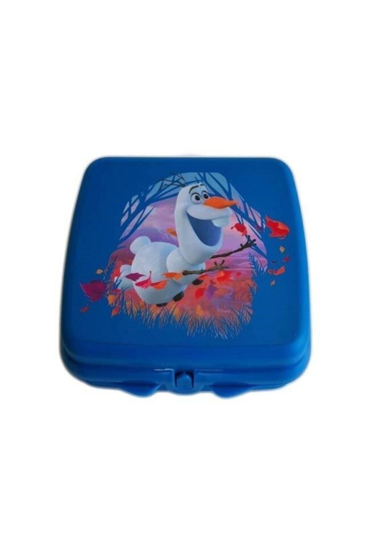 Tupperware Karlar Ülkesi Unisex Çocuk Mavi Olaf Beslenme Kutusu