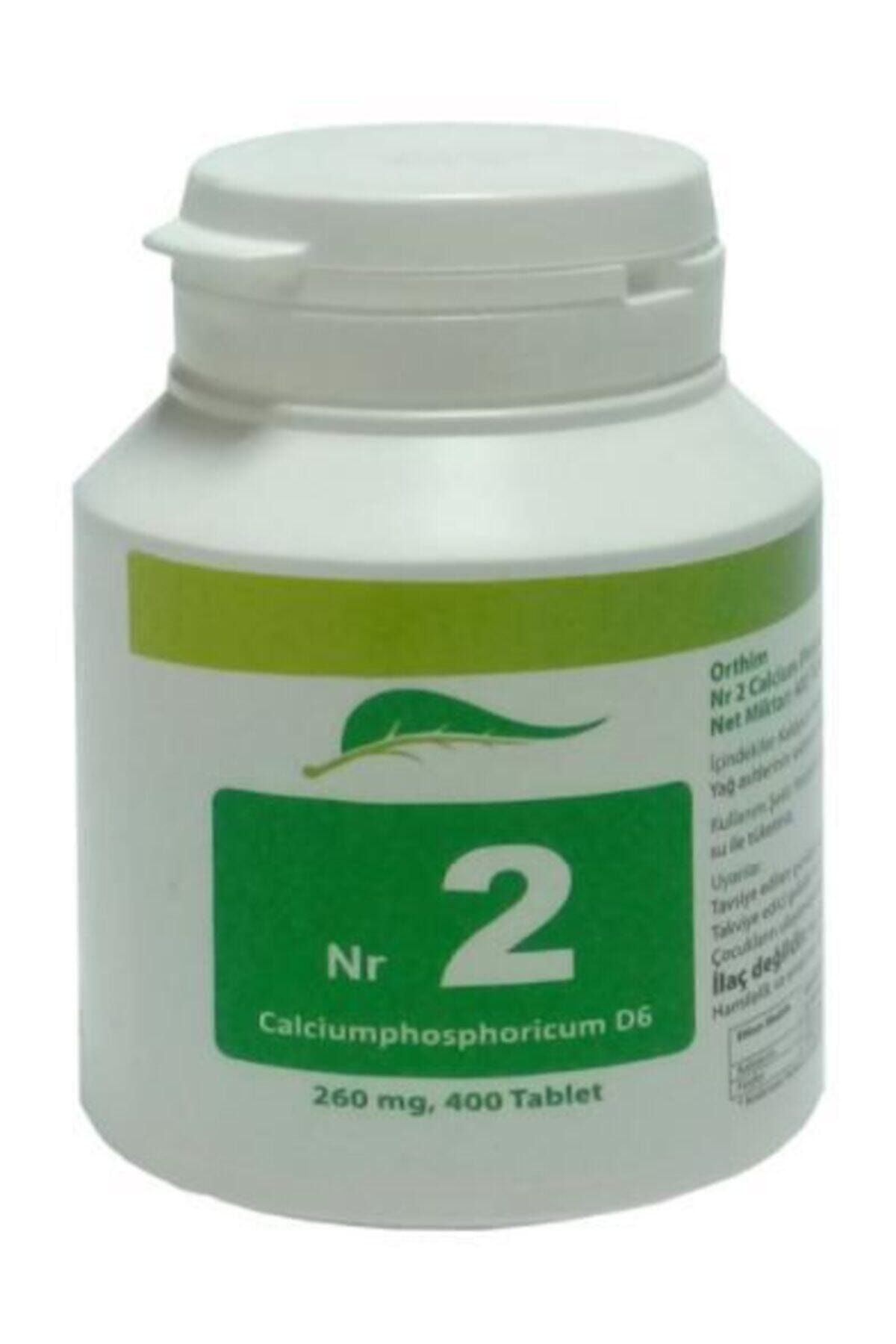 Schüssler Dr. Tuzları Nr:2 Calcium Phosphoricum 400 Tablet Gıda Takviyesi