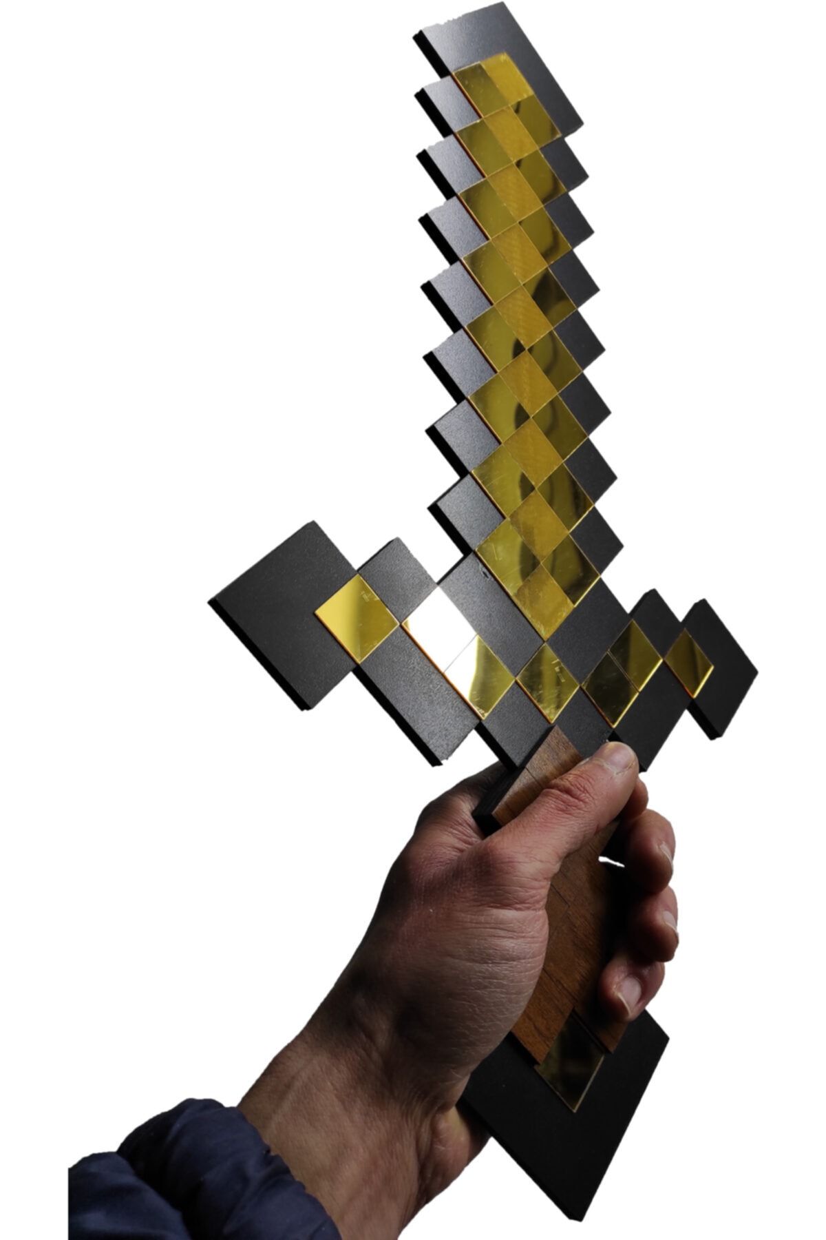 Payitaht Tablo Minecraft Altın Kılıç Ahşap Oyuncak, Minecraft Oyuncağı