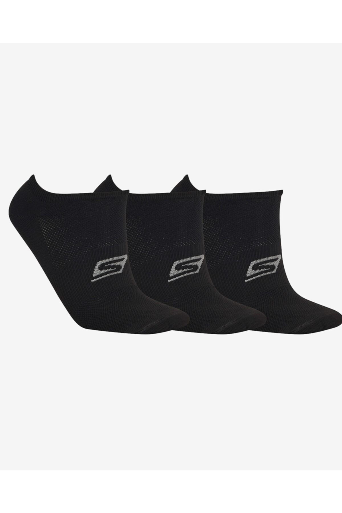 Skechers S192263-972 Socks U 3 Pack Sneaker Cut Sock Unisex Spor Çorap