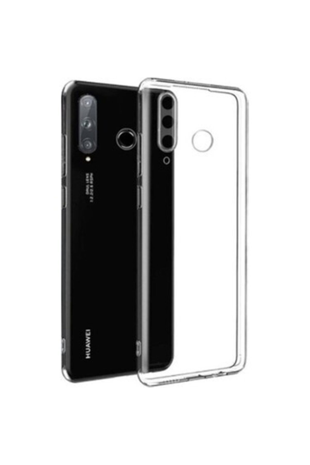 Techatech Huawei P30 Lite Uyumlu Tıpalı Şeffaf Silikon Kılıf