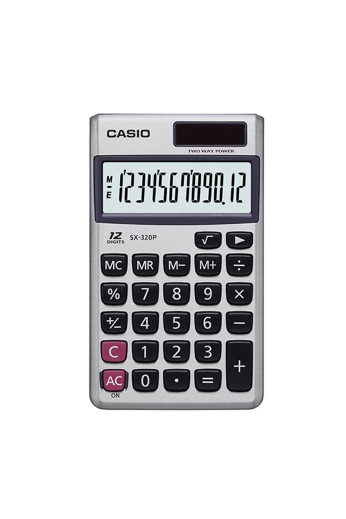 Casio Casıo Hesap Makinesi Cep Tipi Sx-320p 12 Hane