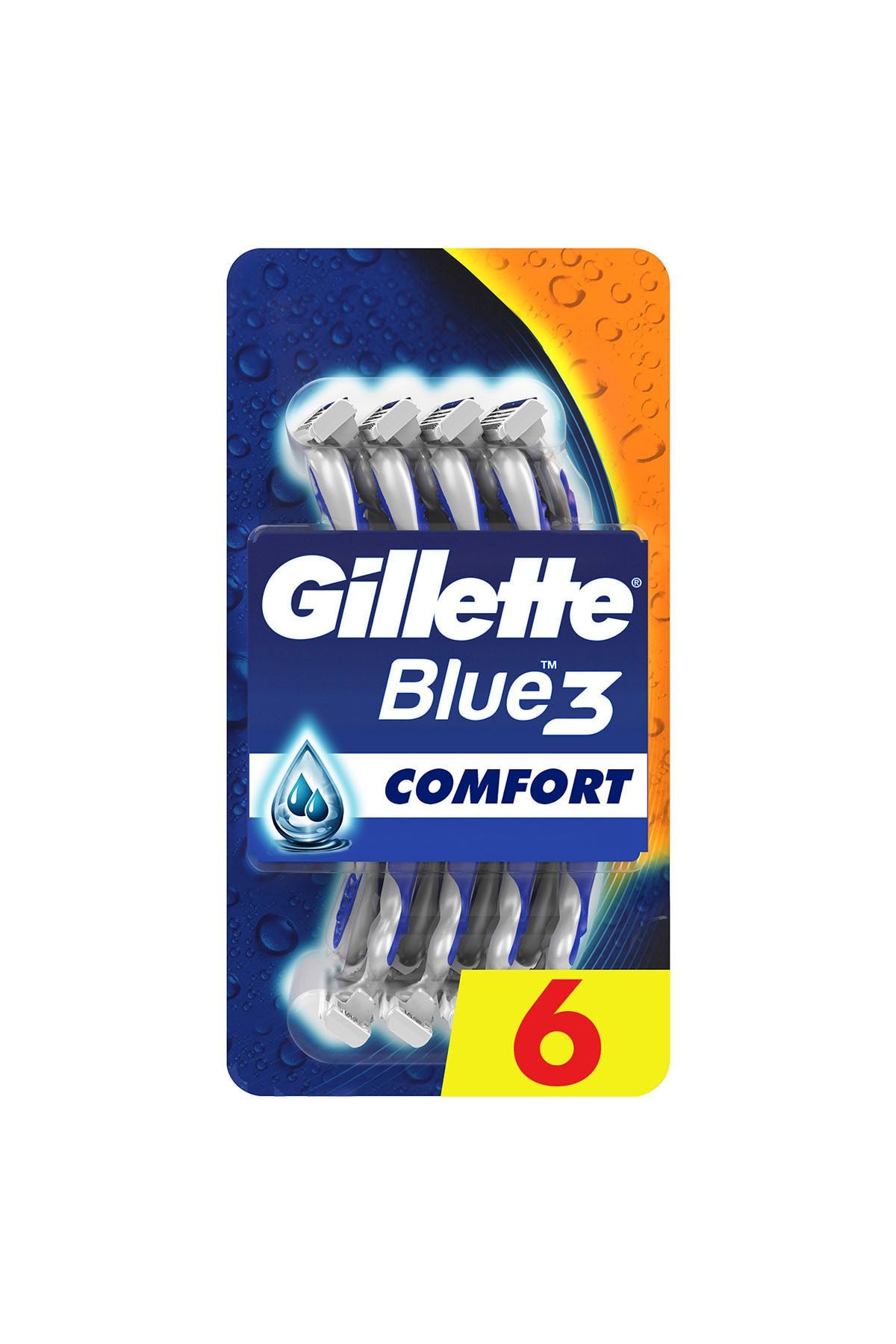 Blue3 Comfort Kullan At Tıraş Bıçağı 6'lı_0