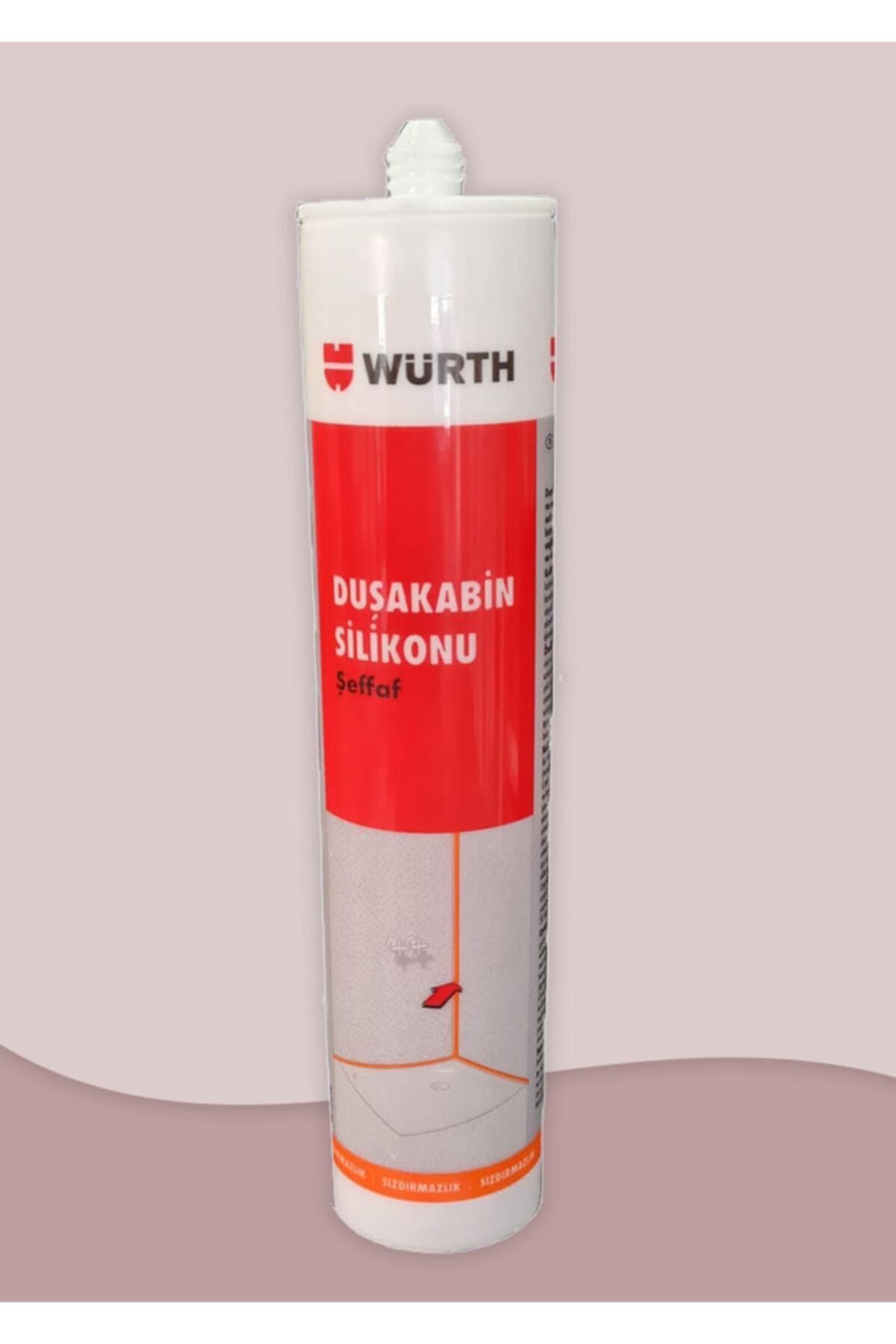 Würth Duşakabin Silikonu Şeffaf 310 Ml