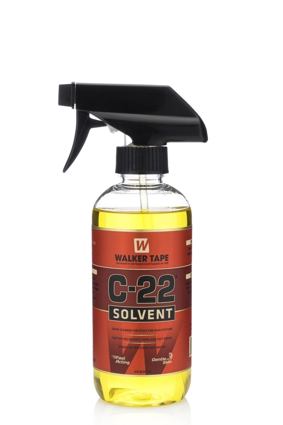 Walker Tape Protez Saç Bant Sökücüsü C-22 Solvent 12 Fl Oz (354 Ml)