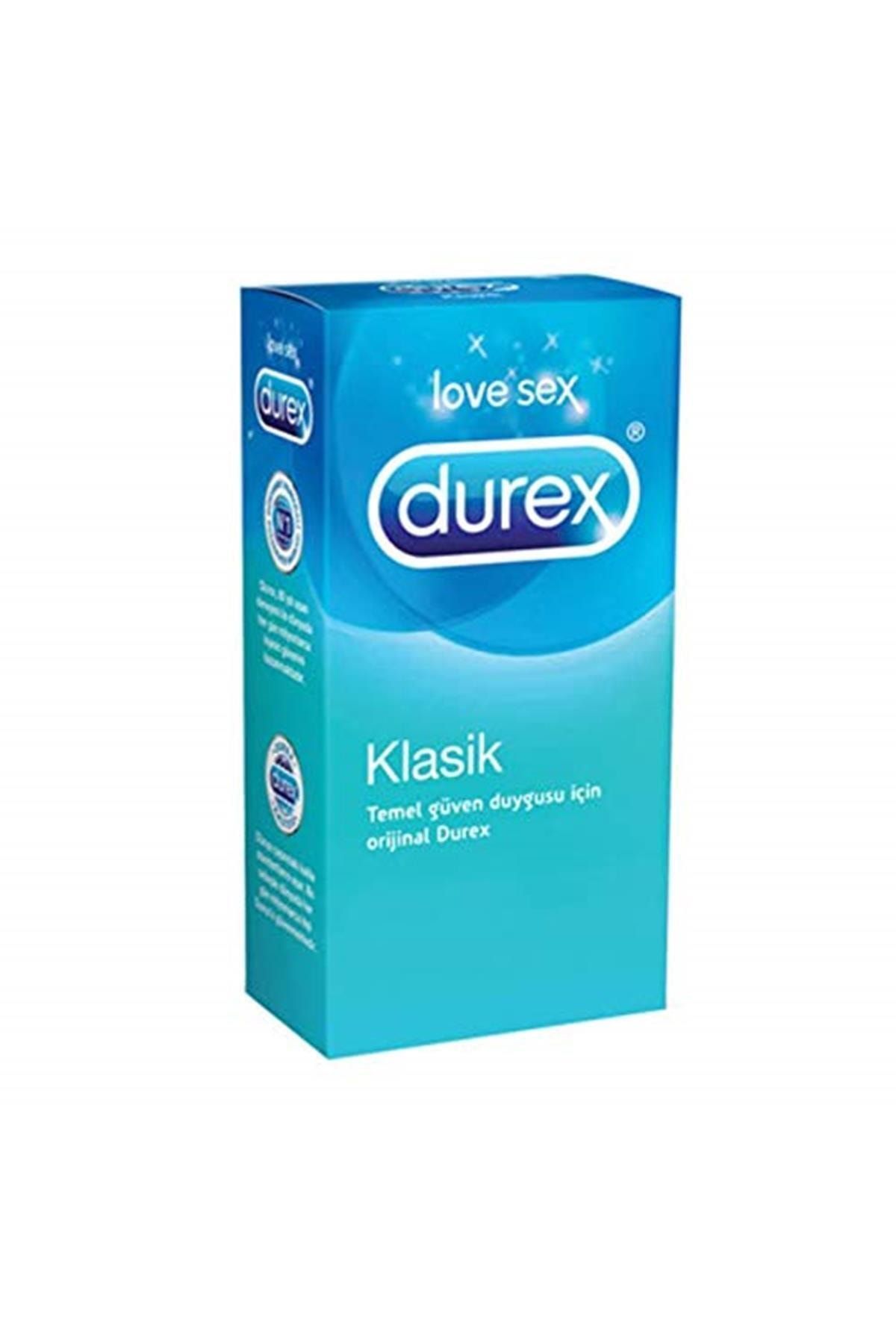 Durex Klasik Prezervatif 12'li