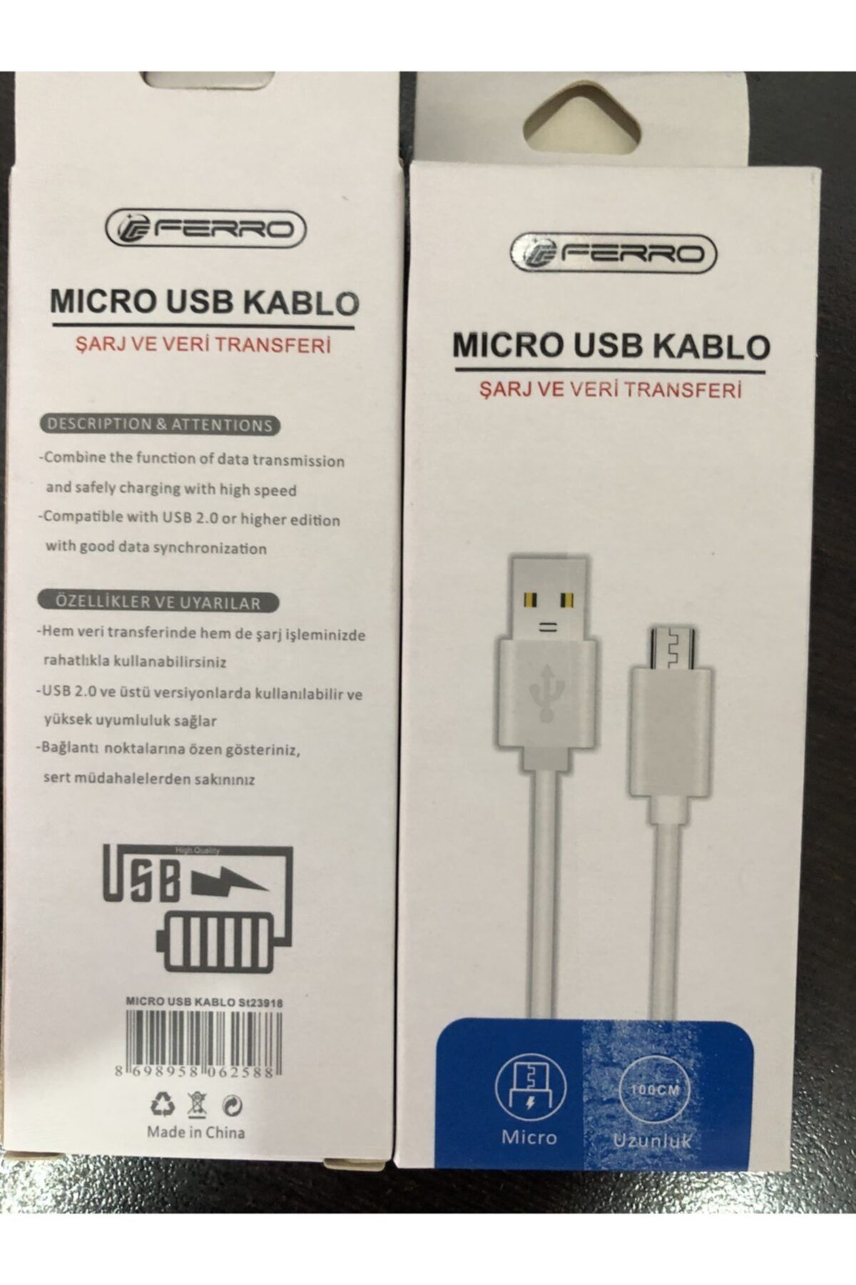 FERRO Samsung,xipmi,casper,general Mobile Micro Usb Kablo